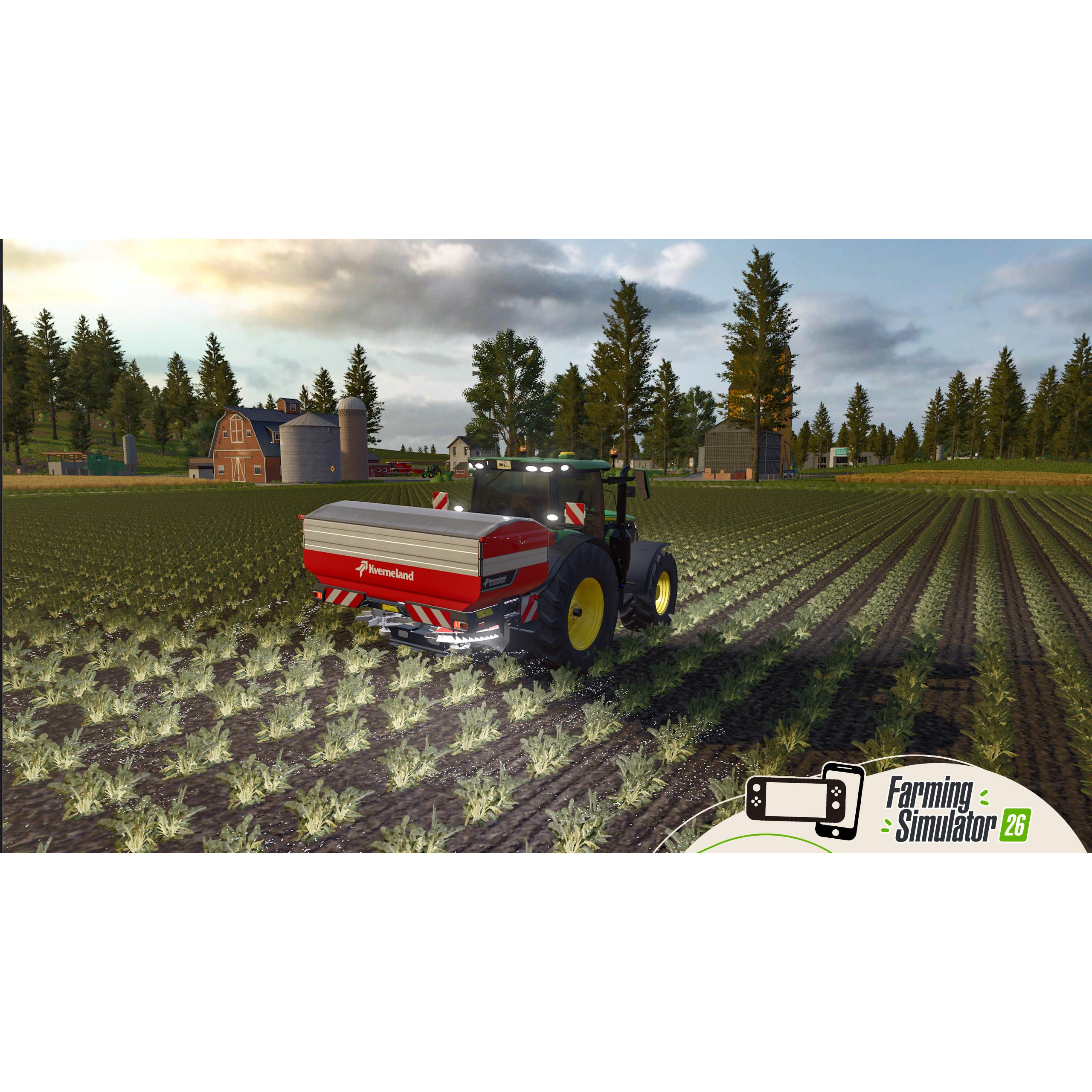 Voir la diapositive 4 : Farming Simulator 26 Nintendo Switch