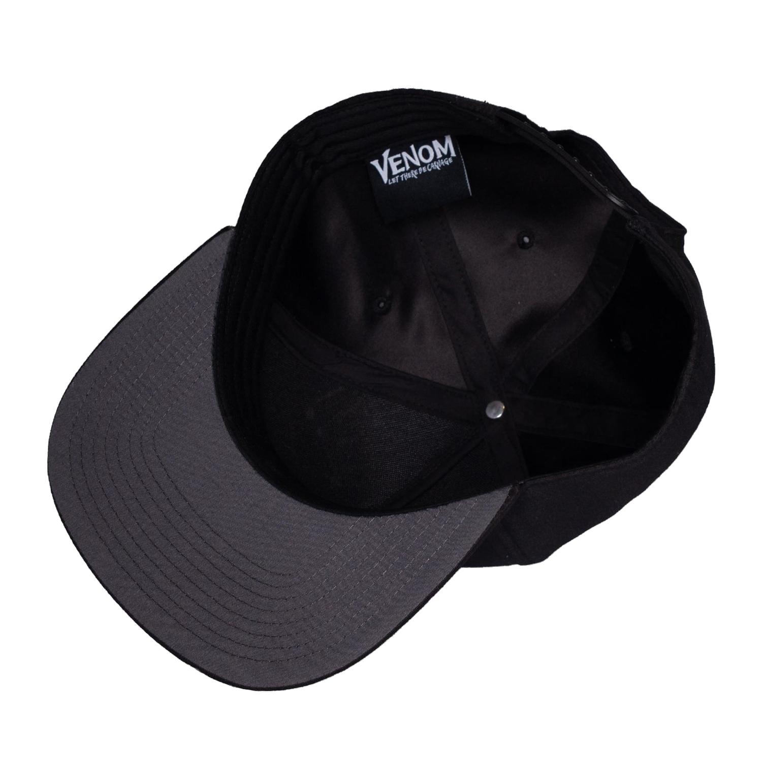 Voir la diapositive 4 : DIFUZED Casquette Snapback Logo Venom - Marvel