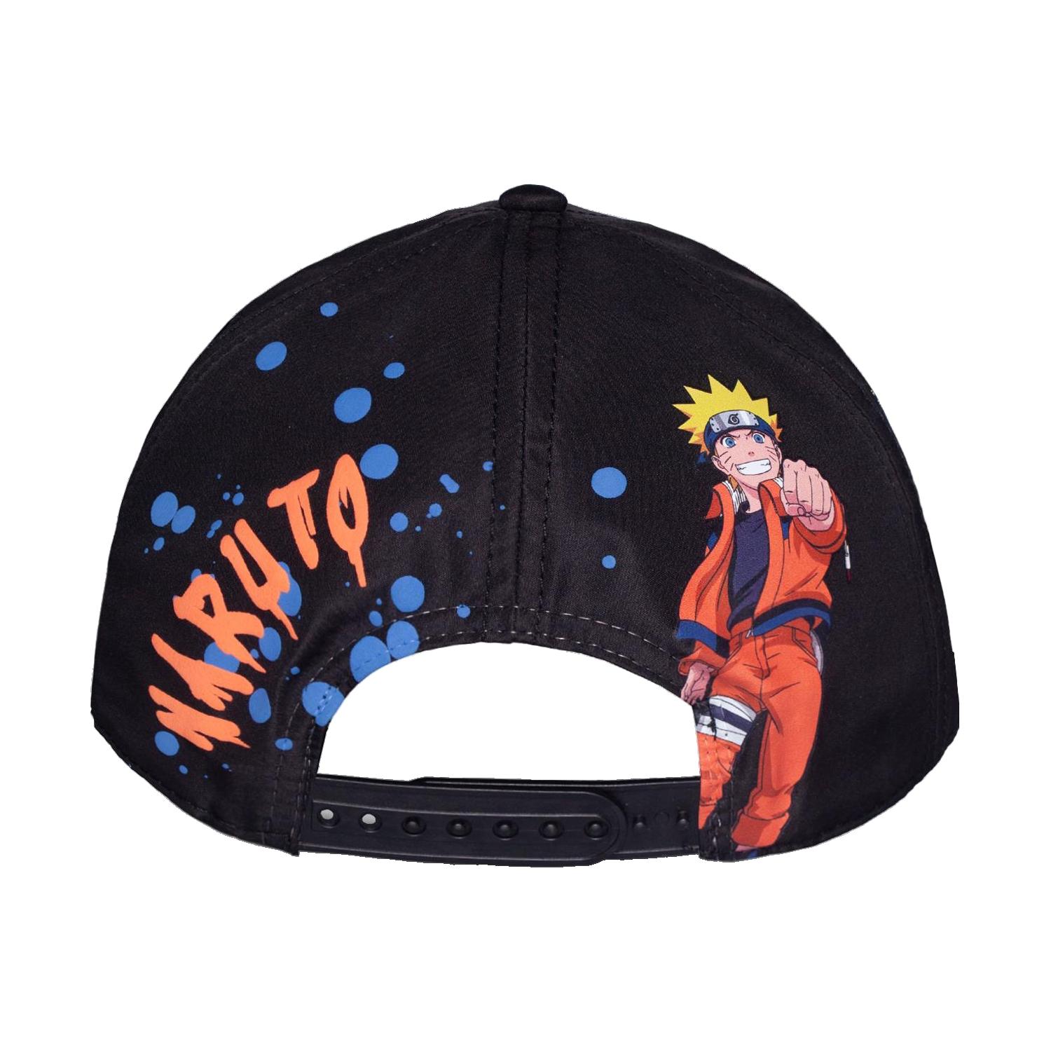 Voir la diapositive 2 : DIFUZED Casquette Ajustable Logo Naruto Shippuden
