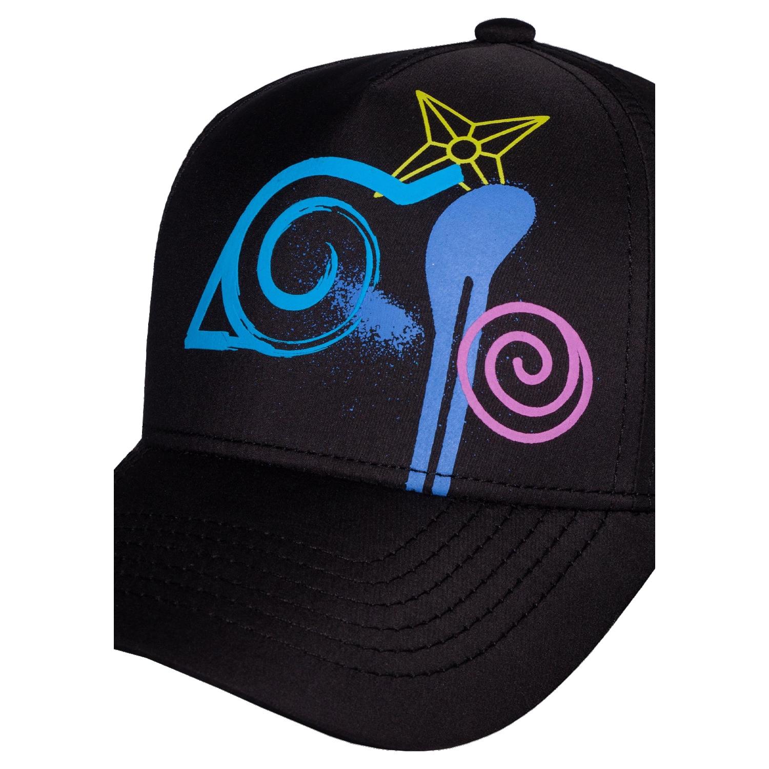 Voir la diapositive 5 : DIFUZED Casquette Ajustable Logo Naruto Shippuden