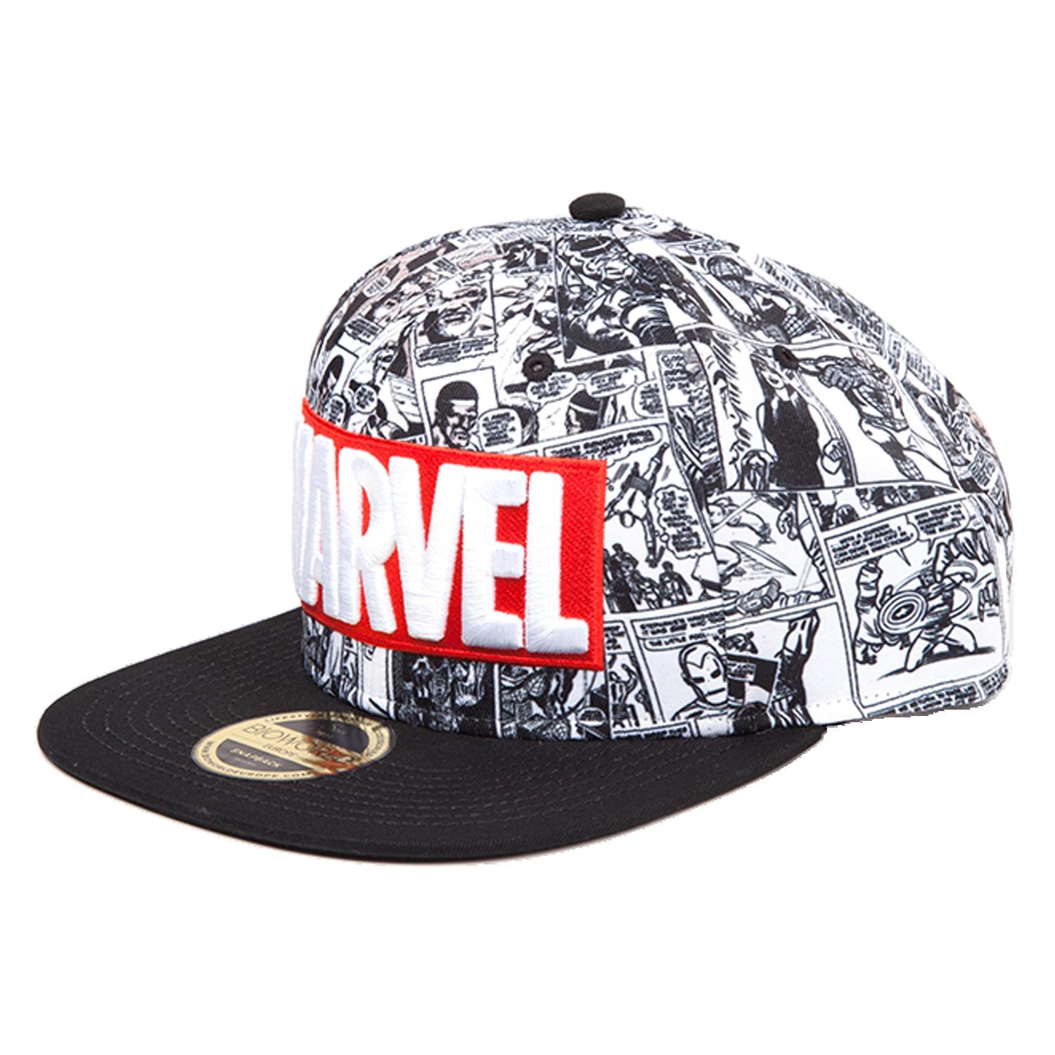Voir la diapositive 3 : DIFUZED Casquette Snapback Marvel Comics