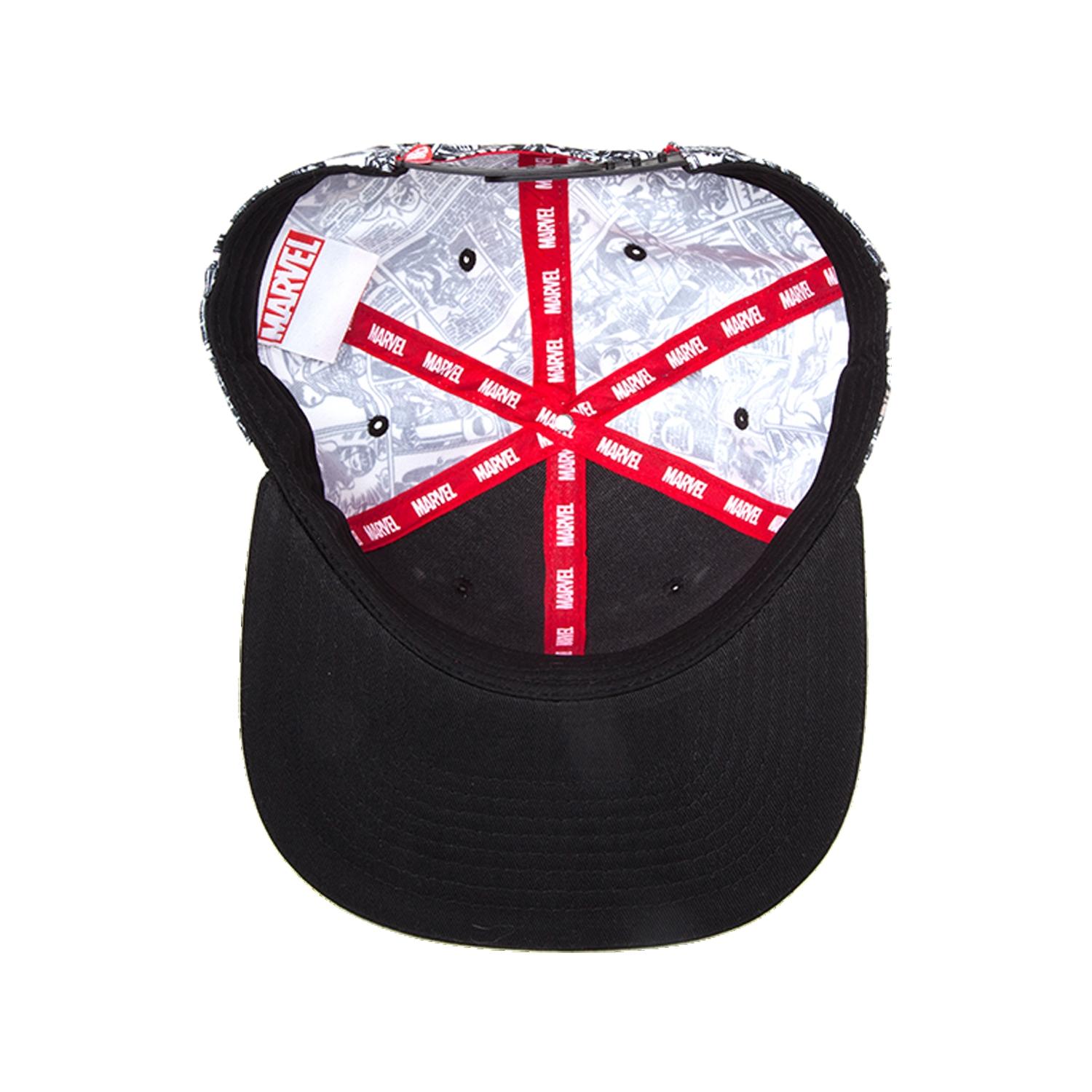 Voir la diapositive 5 : DIFUZED Casquette Snapback Marvel Comics