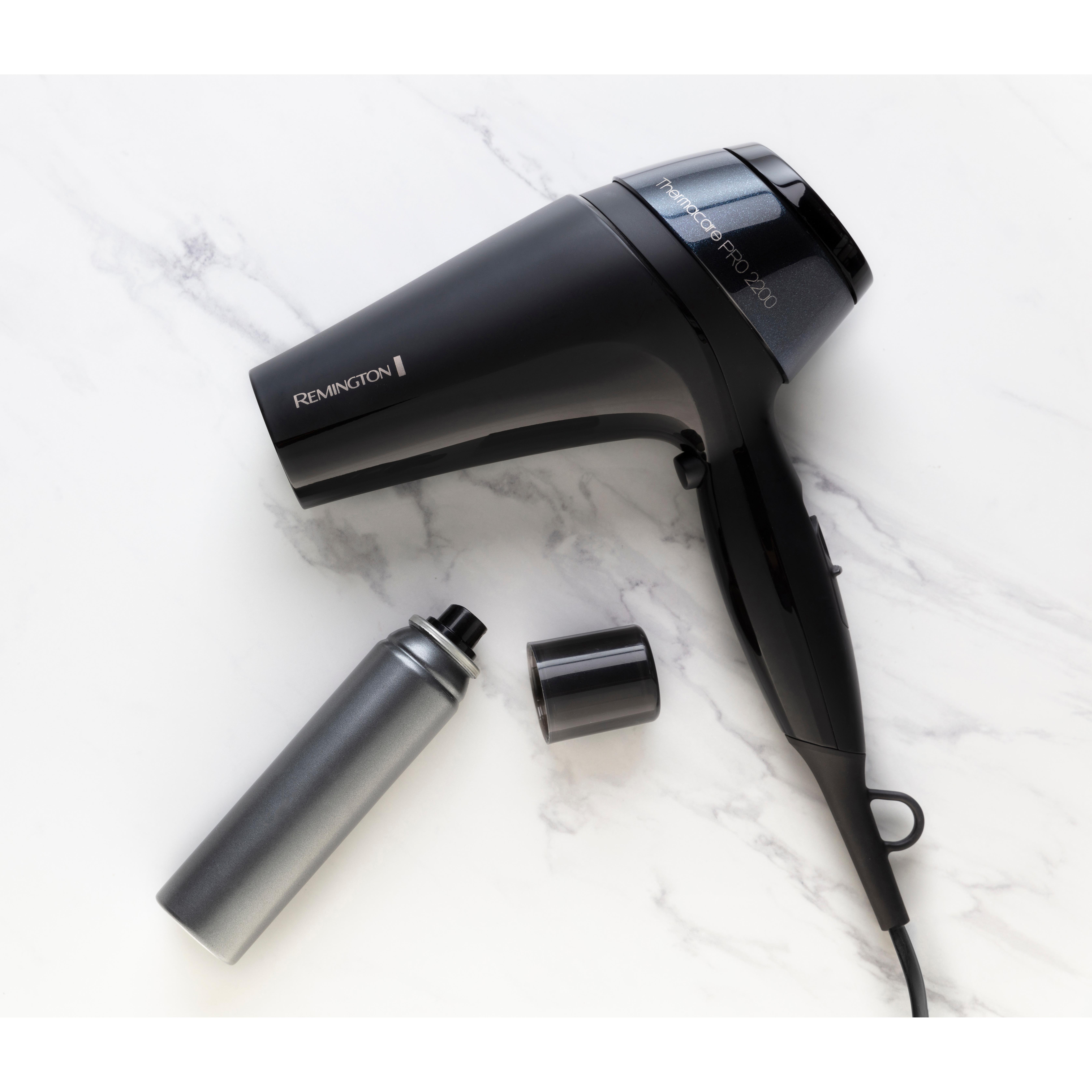 Voir la diapositive 2 : REMINGTON Sèche cheveux D5710 - Noir