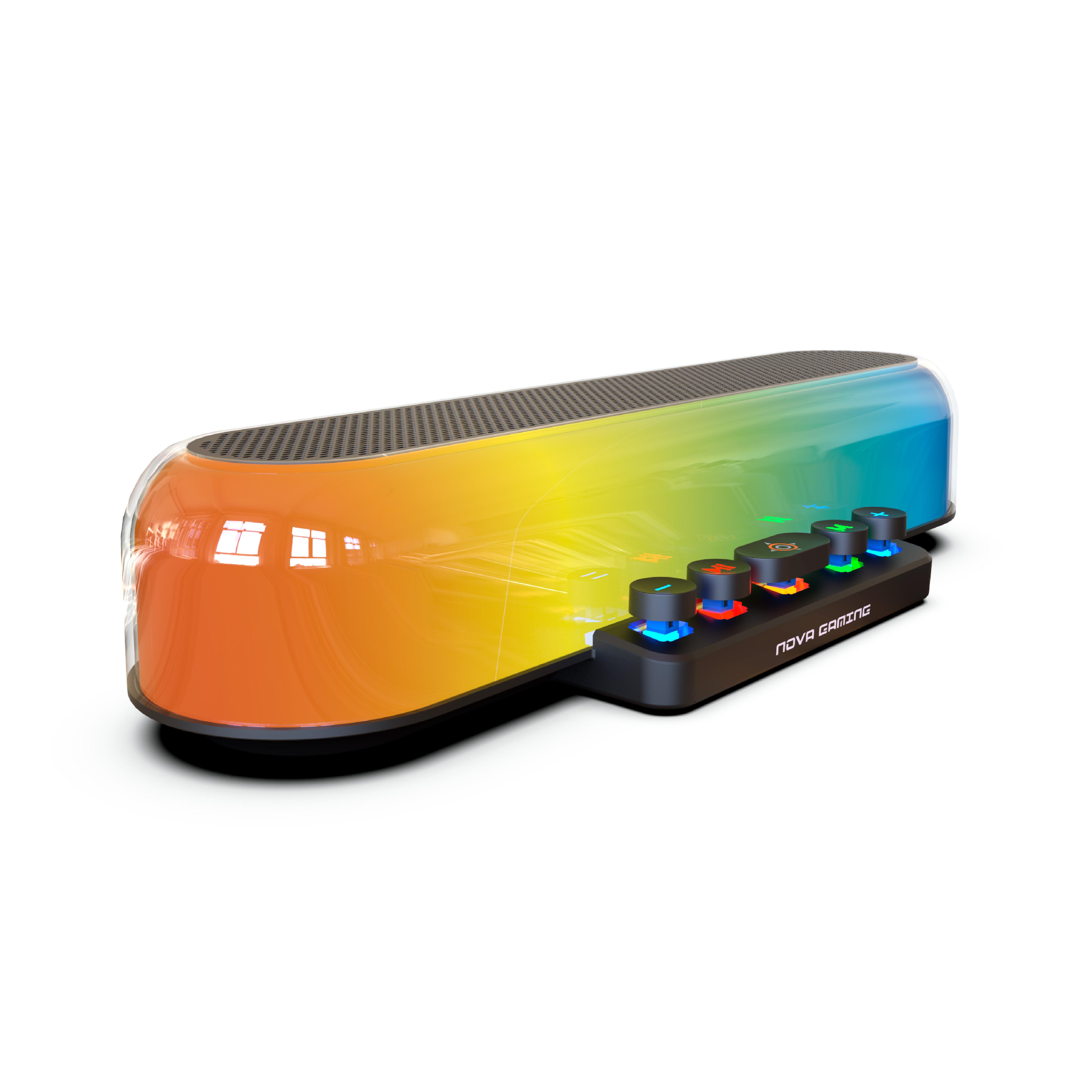 NOVA Enceinte Portable GS205 BDS GAM LED RGB - Noir