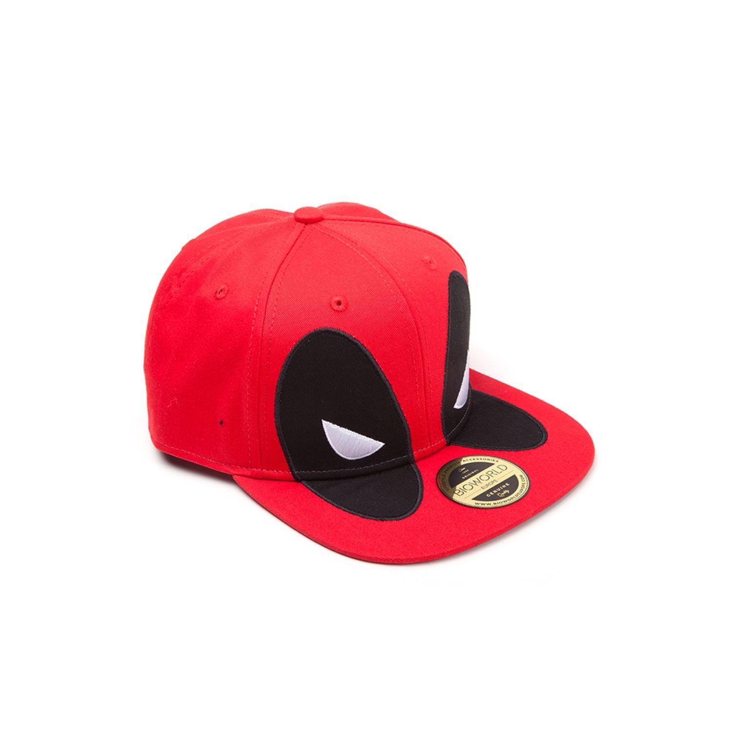 Casquette hip hop big face Deadpool