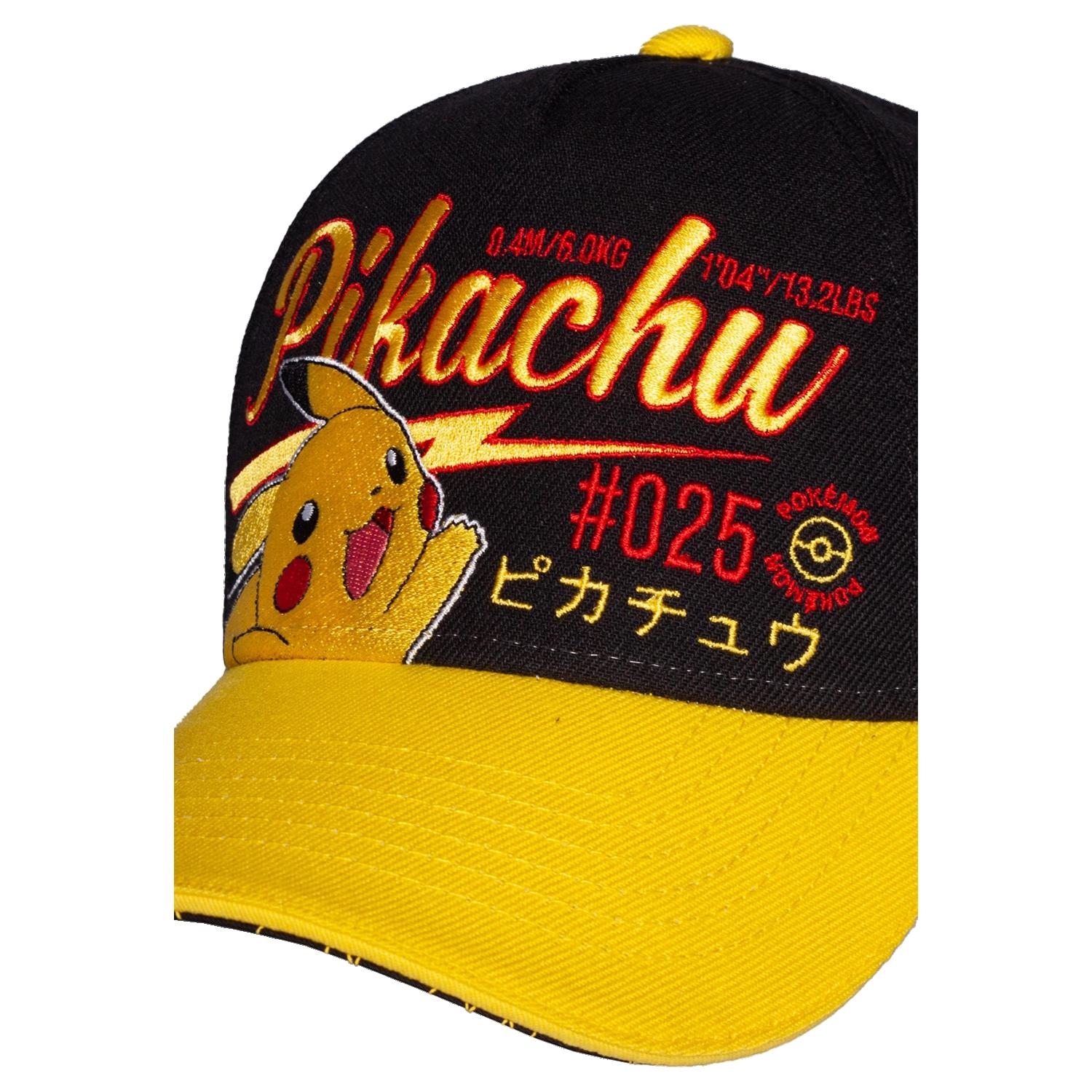 DIFUZED Casquette Ajustable Pikachu Hello - Pokémon