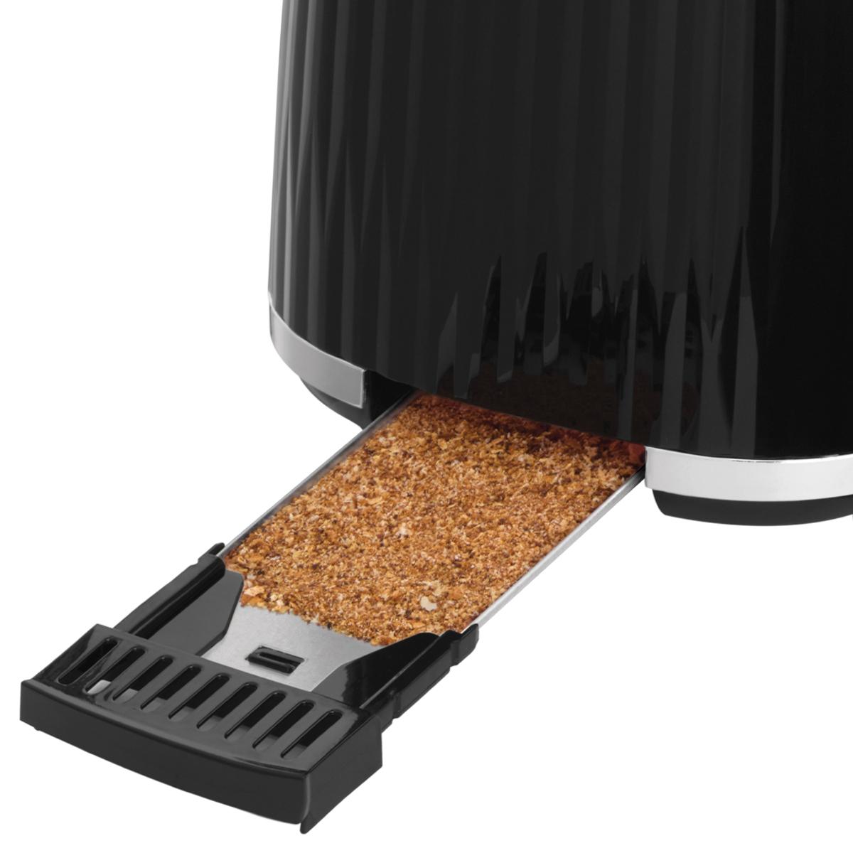 Voir la diapositive 2 : RUSSELL HOBBS Grille Pain 27371-56 - Noir