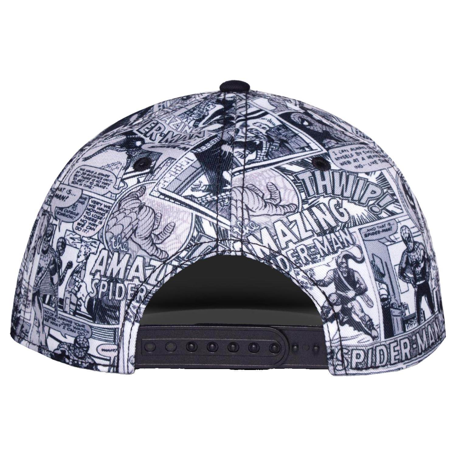 Voir la diapositive 2 : DIFUZED Casquette Snapback Spider-Man - Marvel The Avengers