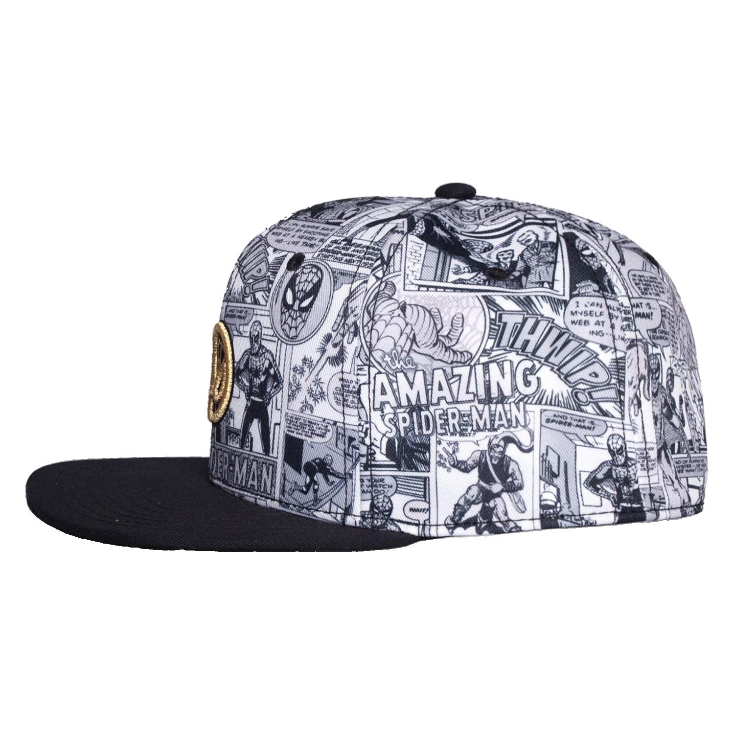 Voir la diapositive 3 : DIFUZED Casquette Snapback Spider-Man - Marvel The Avengers