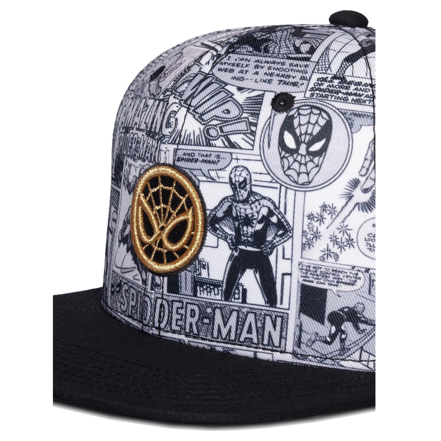 Voir la diapositive 5 : DIFUZED Casquette Snapback Spider-Man - Marvel The Avengers