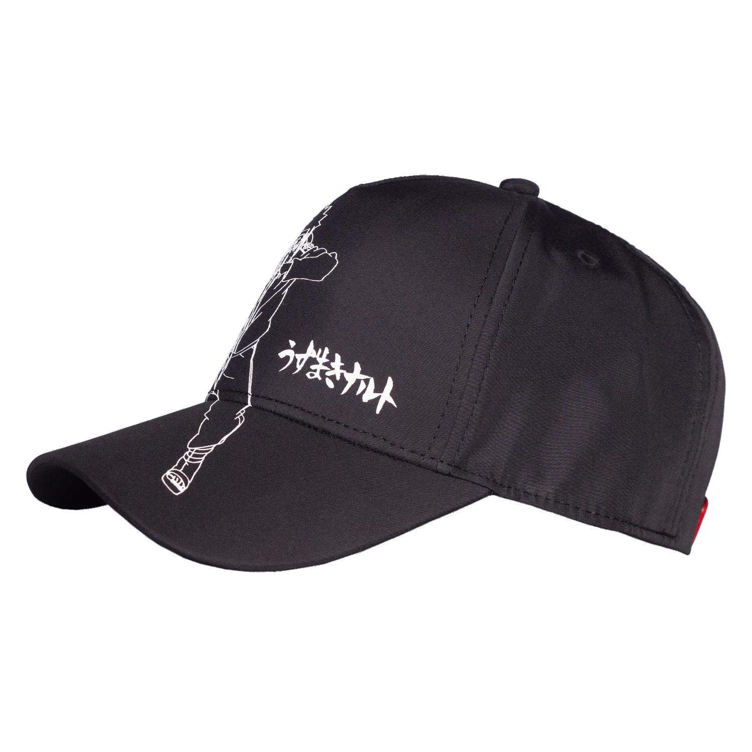 Voir la diapositive 3 : DIFUZED Casquette Ajustable Naruto Shippuden Noir et Blanc