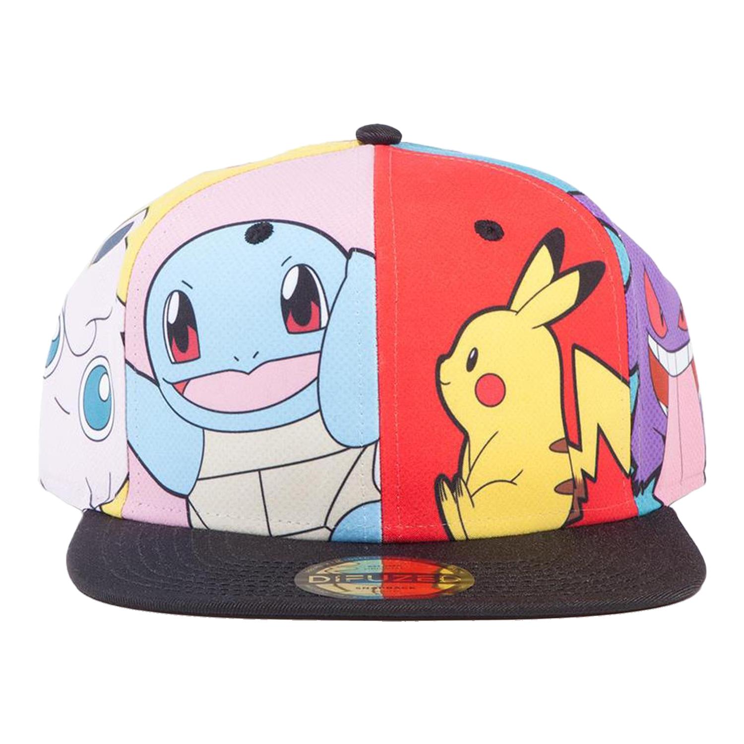 DIFUZED Casquette Snapback Multi Pop Art - Pokémon