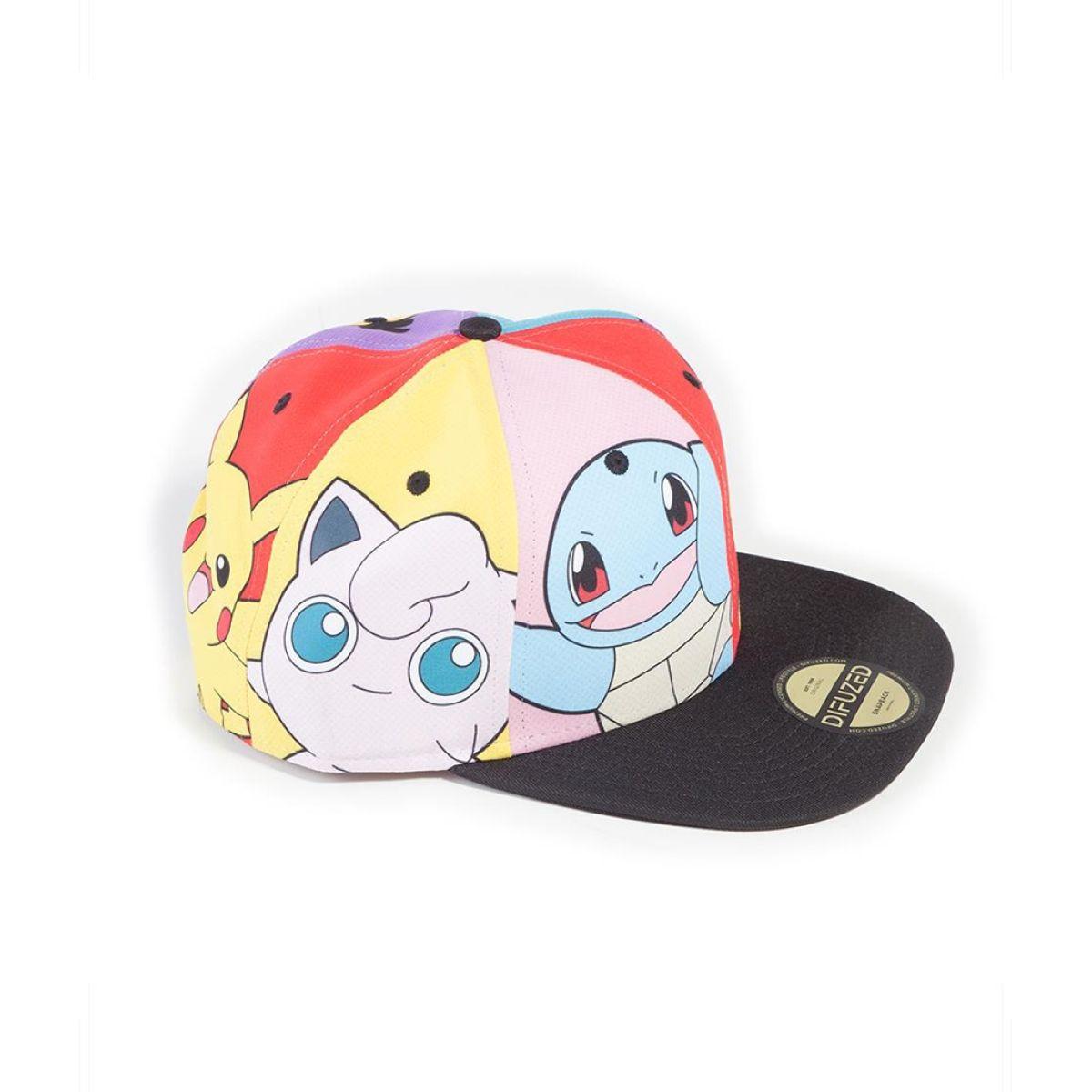 Voir la diapositive 3 : DIFUZED Casquette Snapback Multi Pop Art - Pokémon