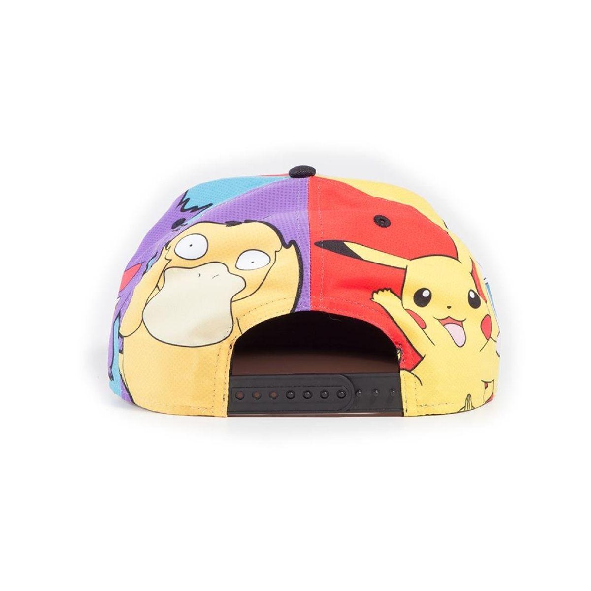 Voir la diapositive 4 : DIFUZED Casquette Snapback Multi Pop Art - Pokémon
