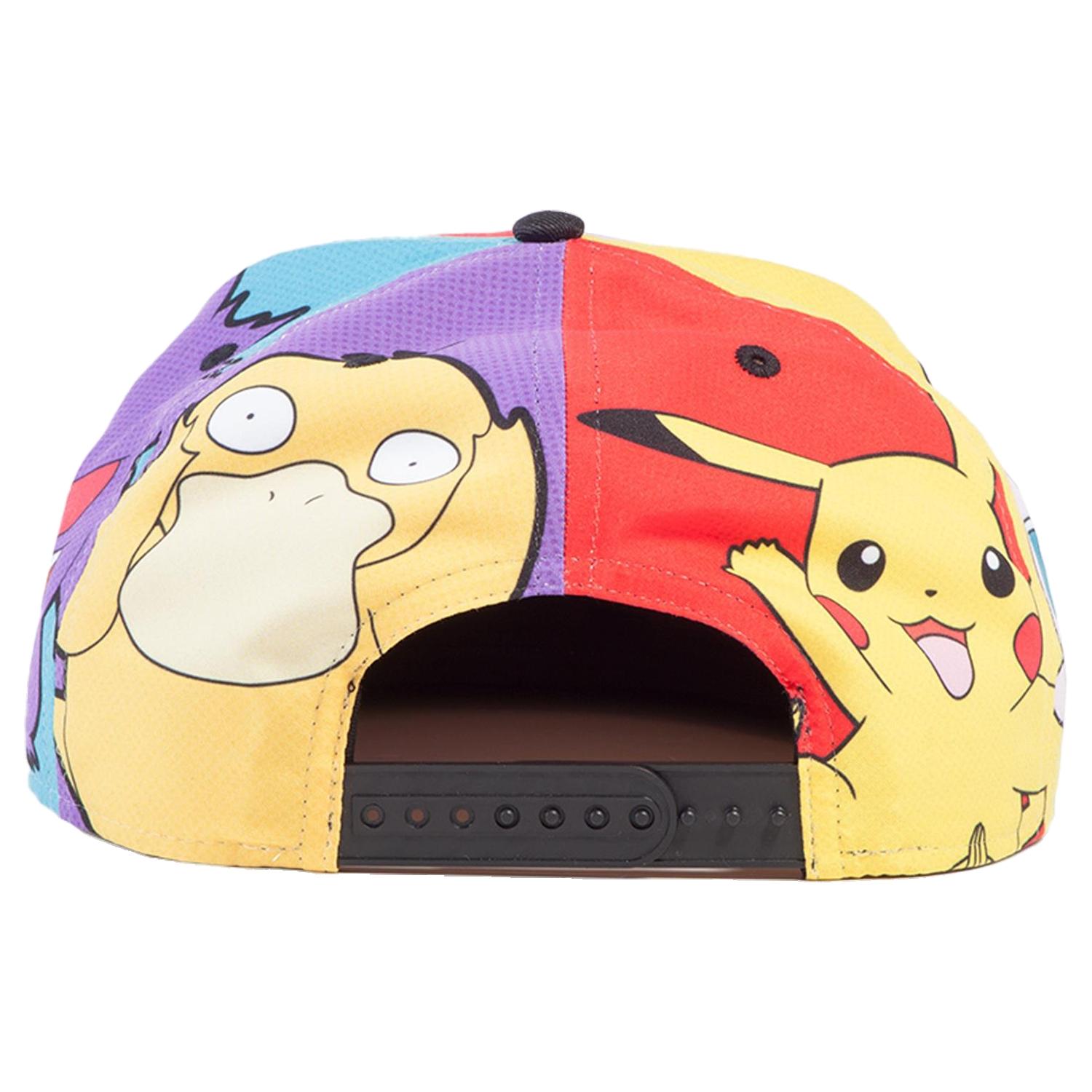 Voir la diapositive 5 : DIFUZED Casquette Snapback Multi Pop Art - Pokémon