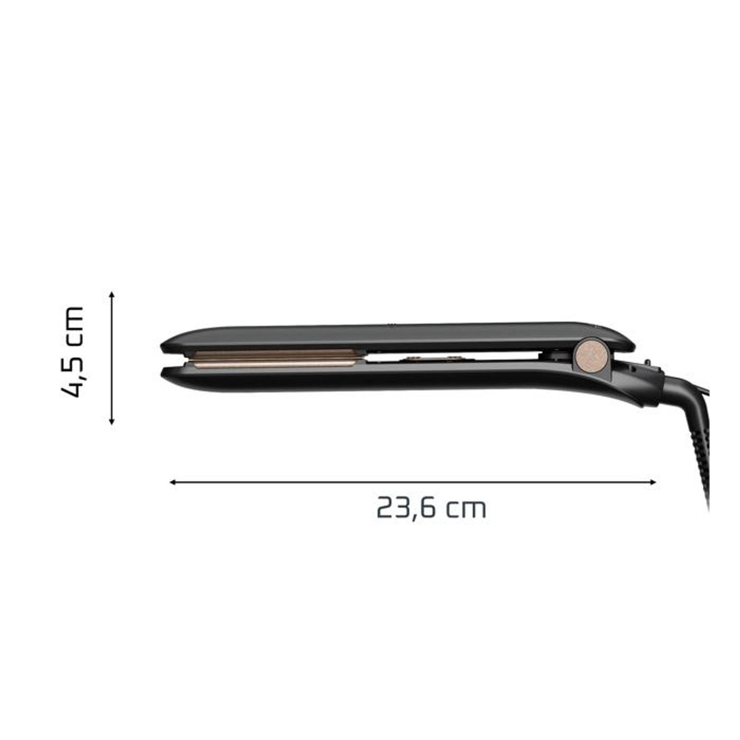 Voir la diapositive 7 : ROWENTA Lisseur SF1623E0 - Noir