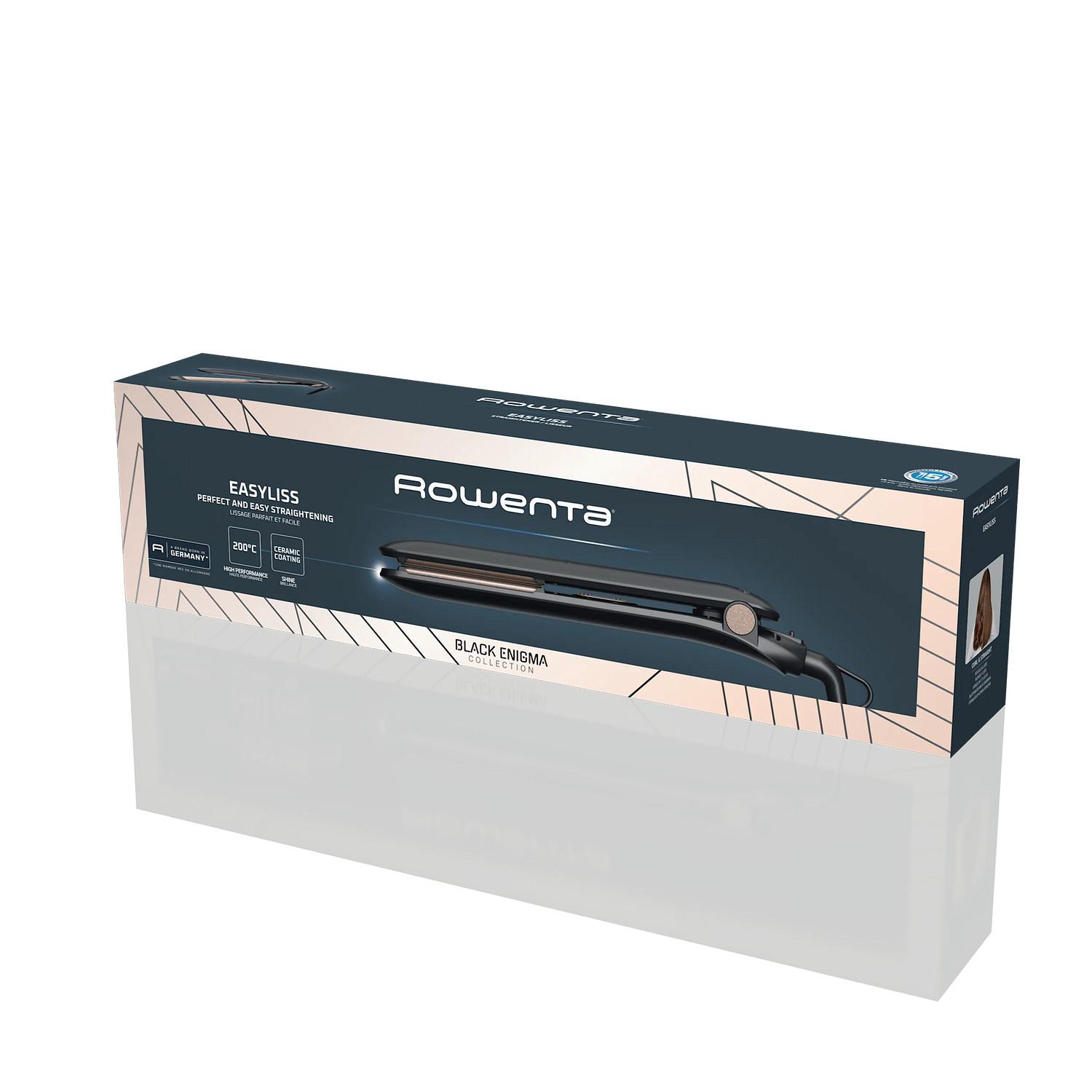 Voir la diapositive 8 : ROWENTA Lisseur SF1623E0 - Noir
