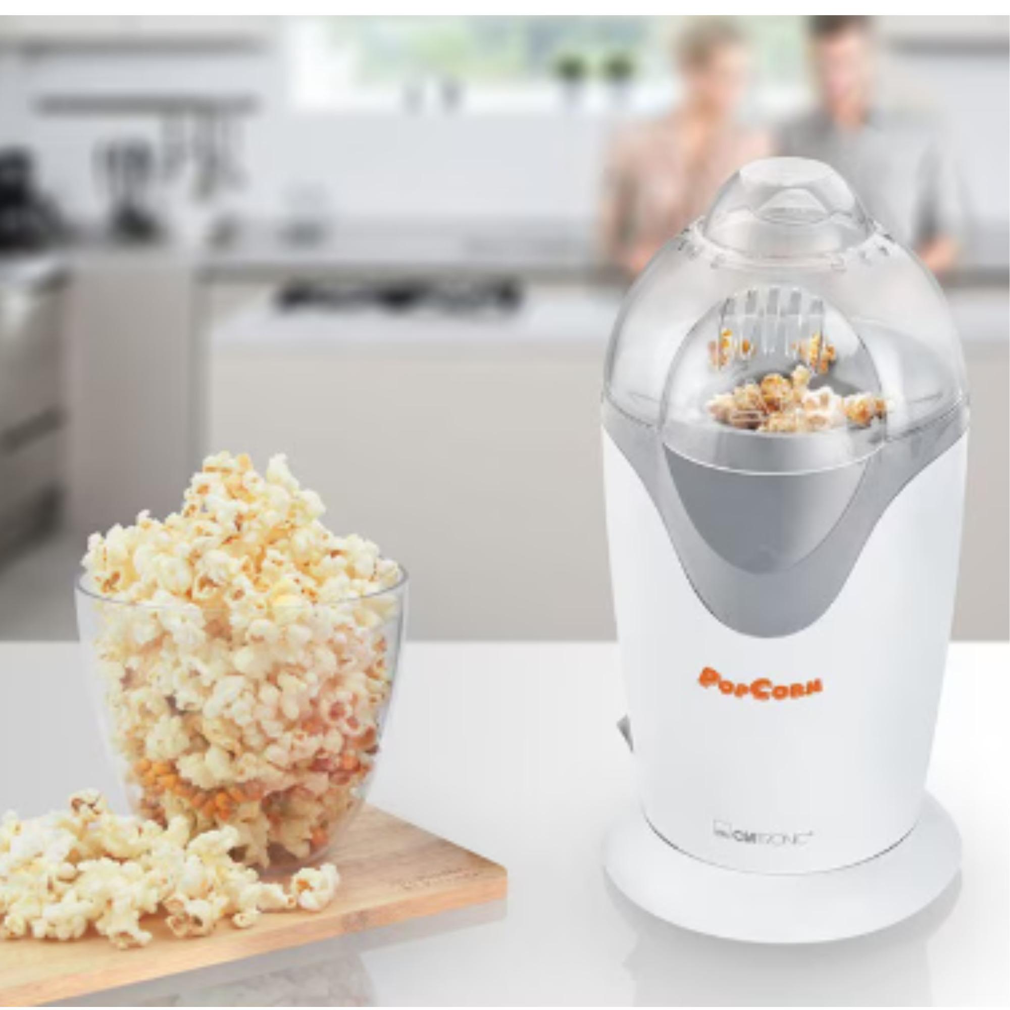 Voir la diapositive 2 : CLATRONIC Machine à pop corn PM3635 - Blanc