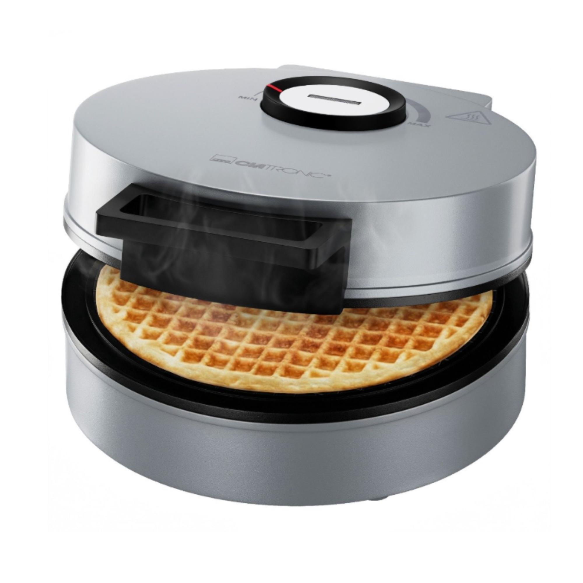 CLATRONIC Gaufrier à cornets de glace HA 3833 - Gris