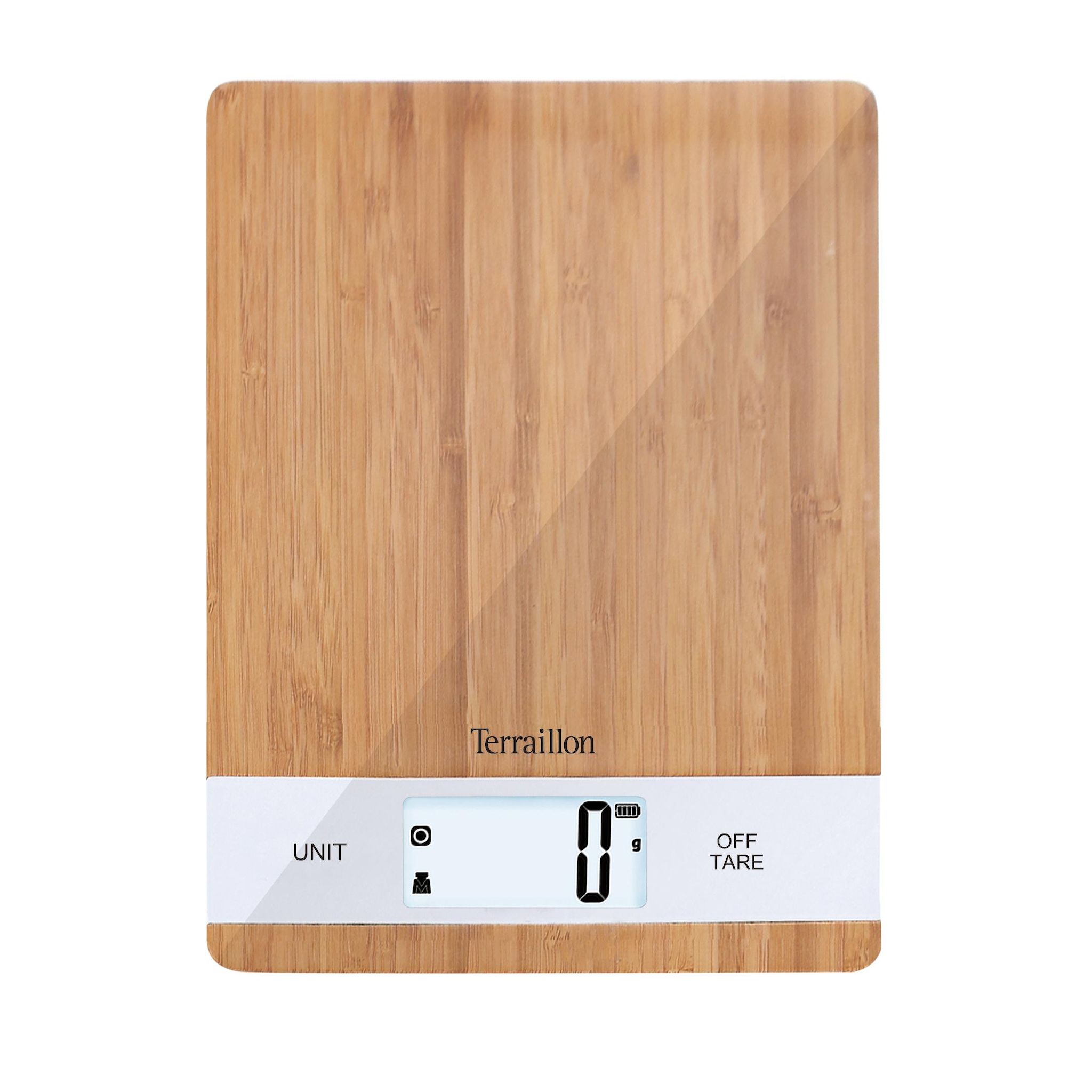 Voir la diapositive 2 : TERRAILLON Balance de cuisine BAMBOU USB