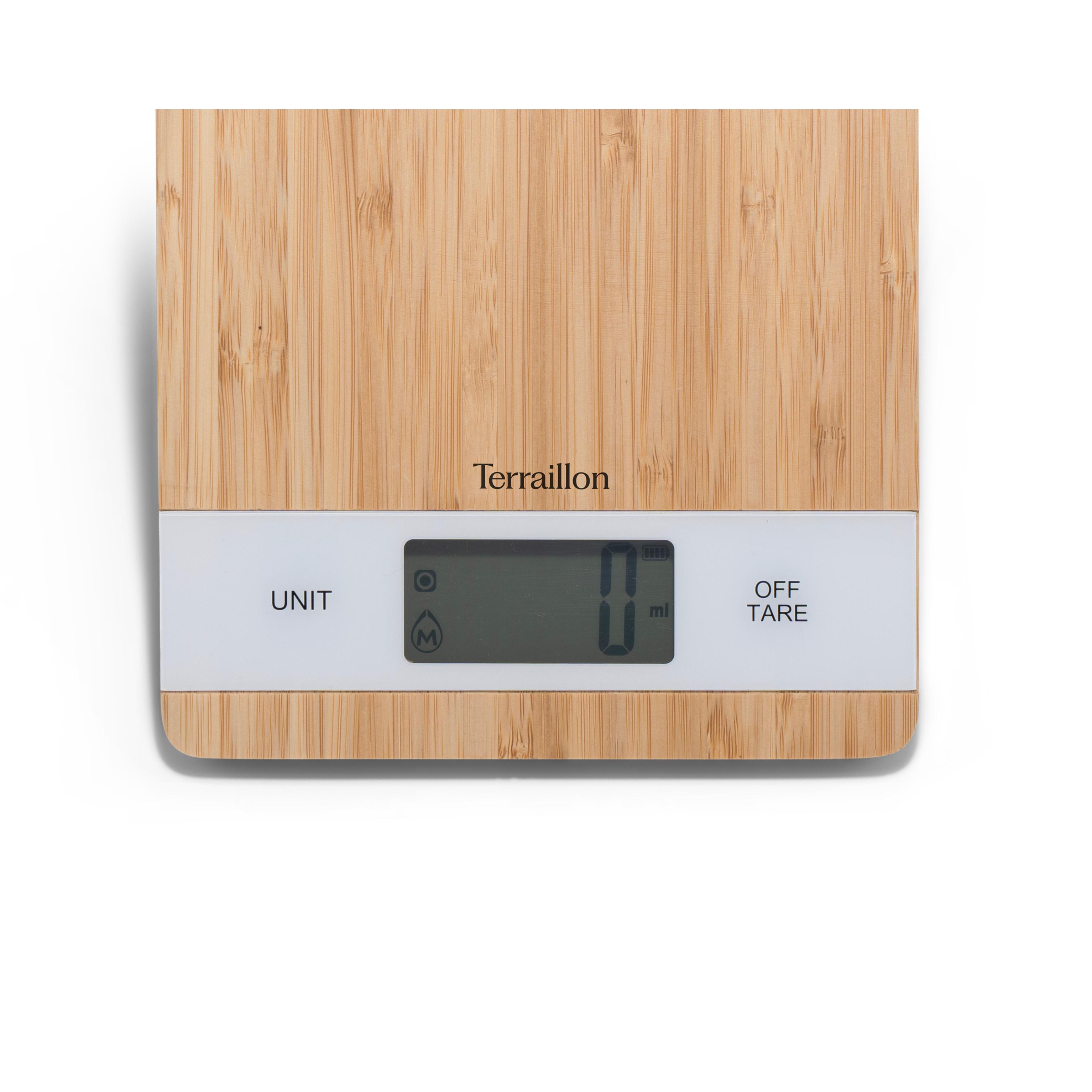 Voir la diapositive 3 : TERRAILLON Balance de cuisine BAMBOU USB