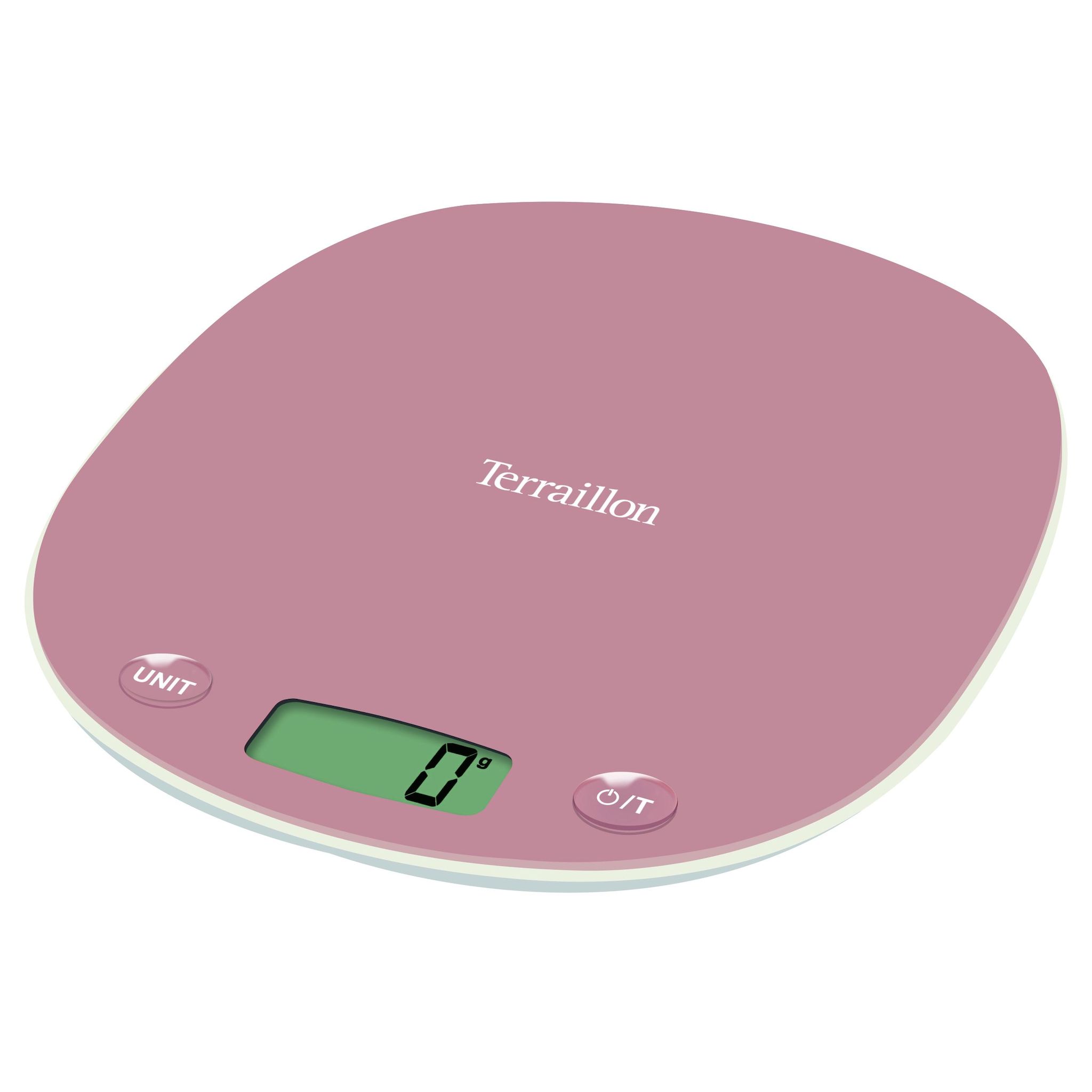 Voir la diapositive 2 : TERRAILLON Balance de cuisine MACARON Re-cycle - Rose