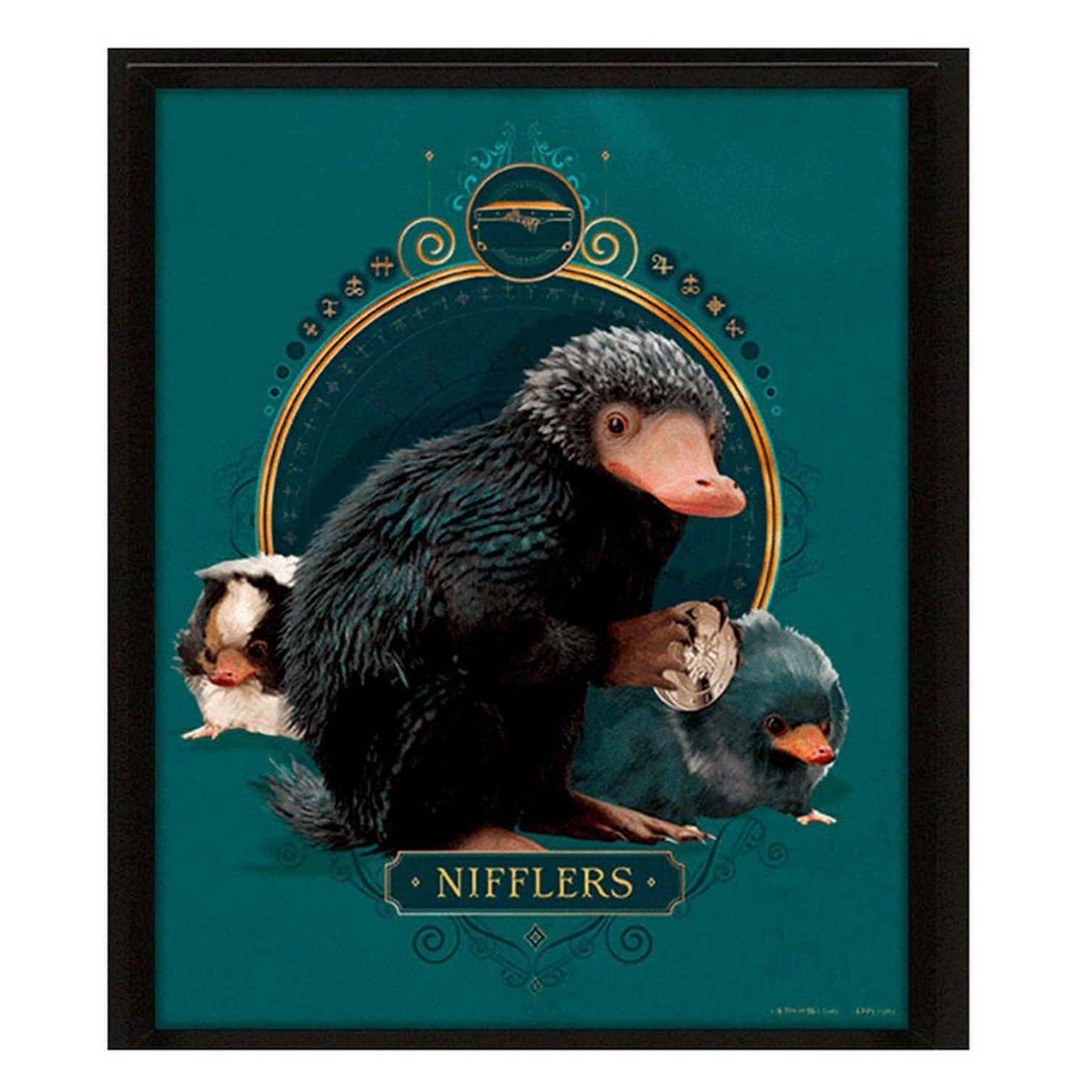 WTT Cadre 3D lenticulaire Nifflers Fantastic Beasts