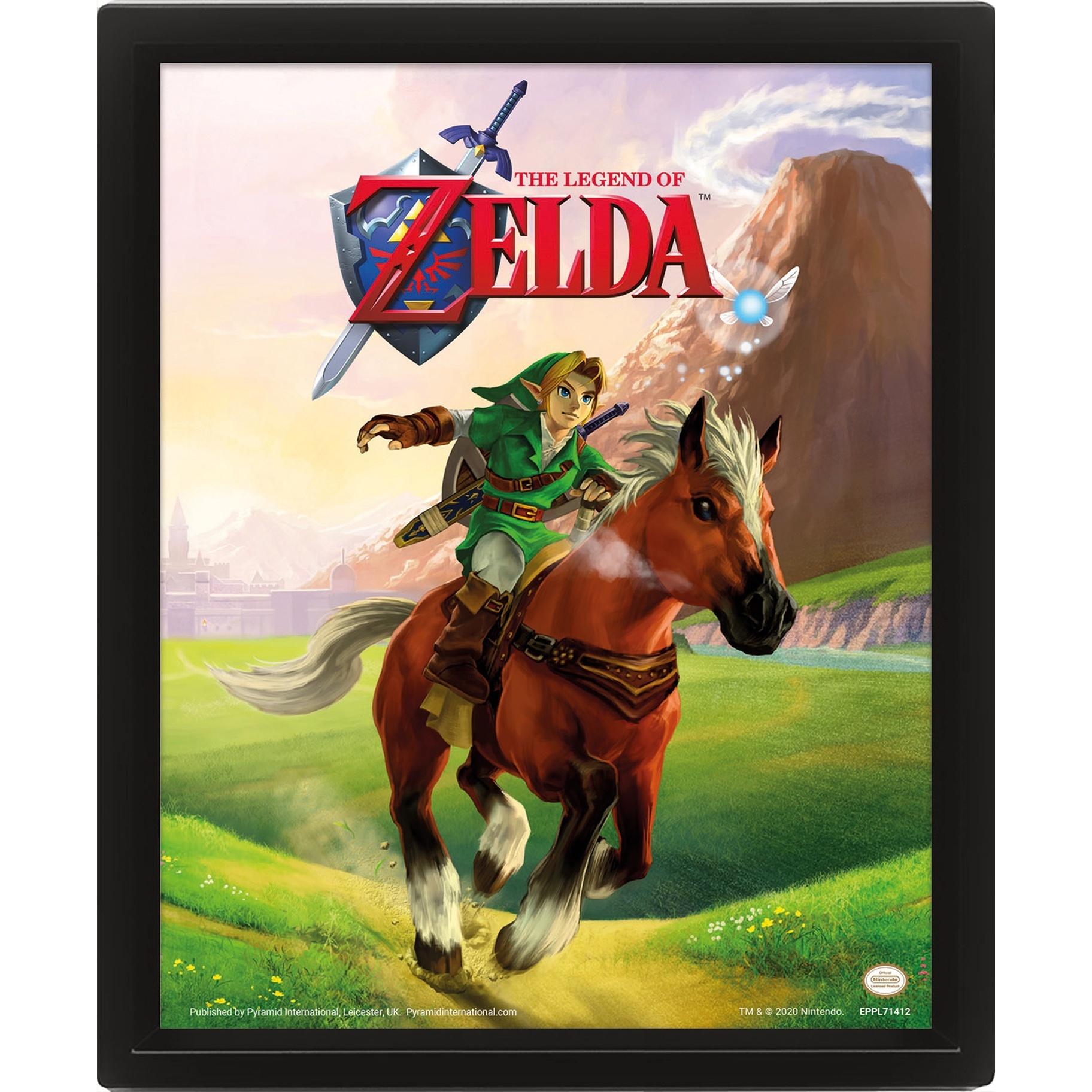WTT Cadre 3D gallop The Legend Of Zelda