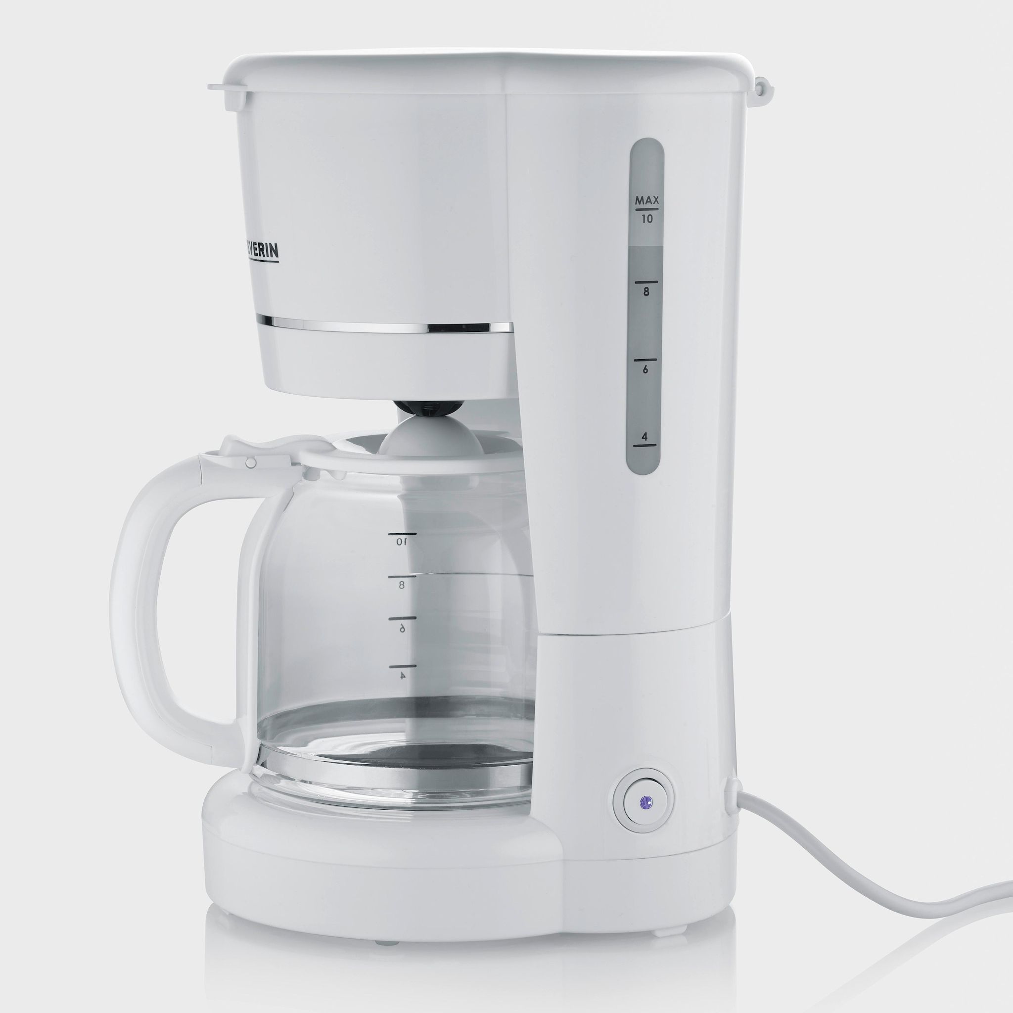 Voir la diapositive 2 : SEVERIN Cafetière filtre KA 4323 - Blanc