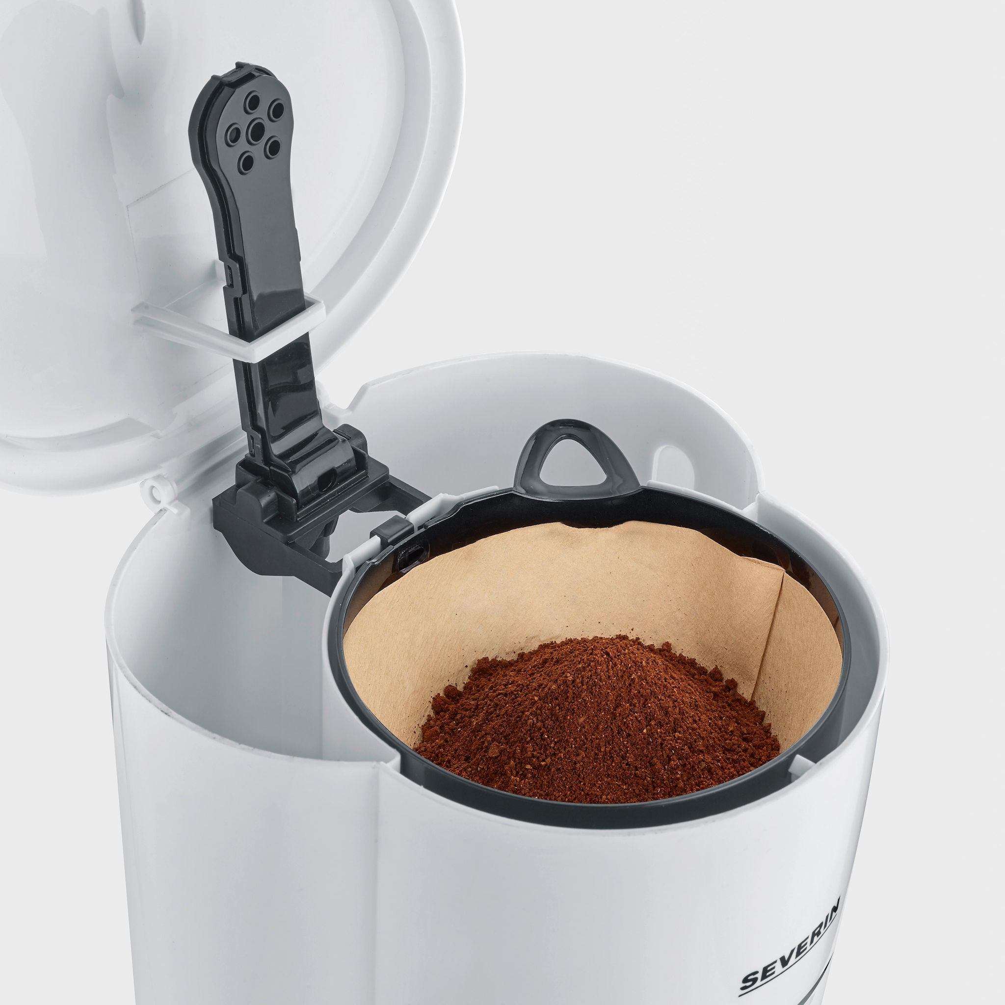 Voir la diapositive 4 : SEVERIN Cafetière filtre KA 4323 - Blanc