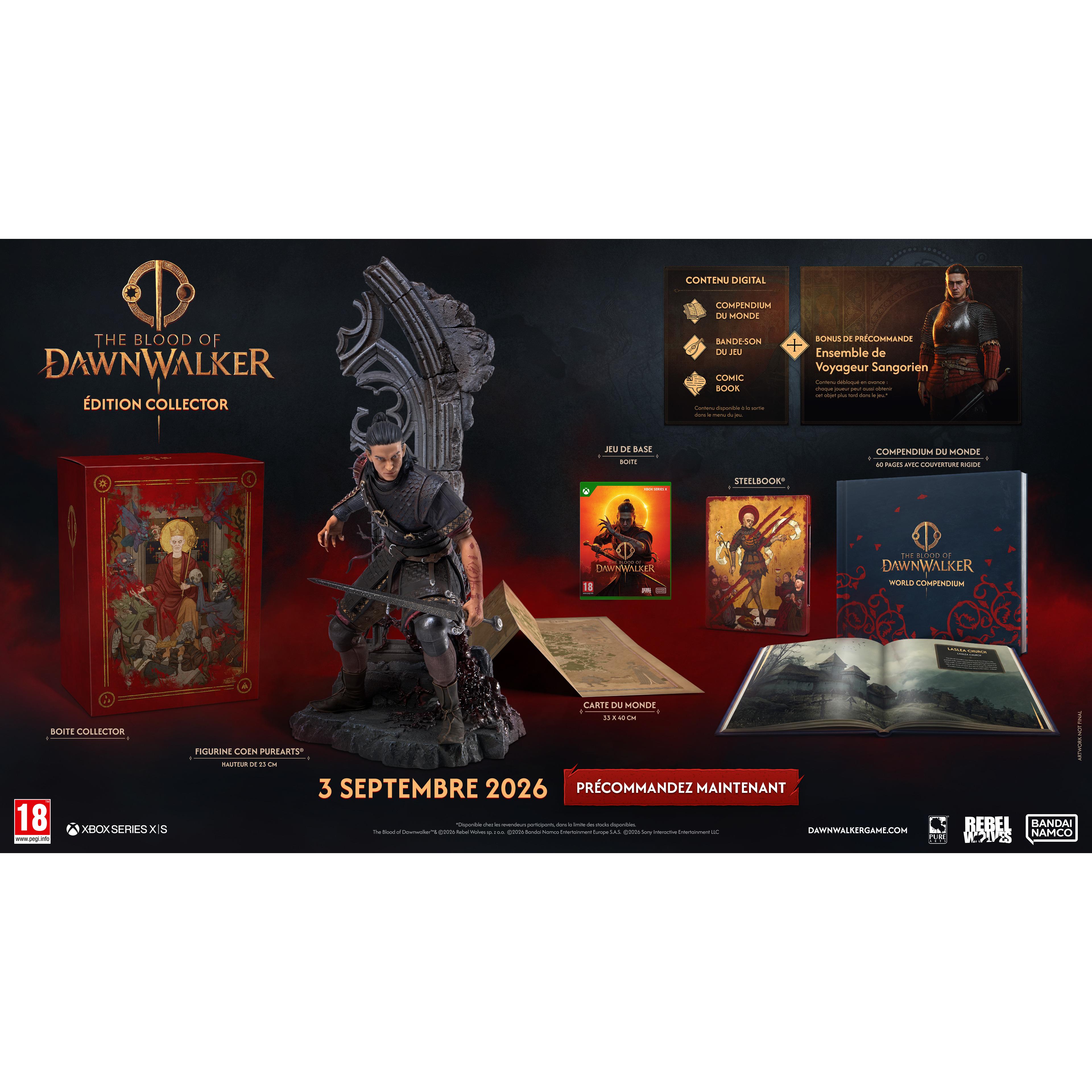 Voir la diapositive 2 : The Blood Of Dawnwalker Collector Edition Xbox Series X