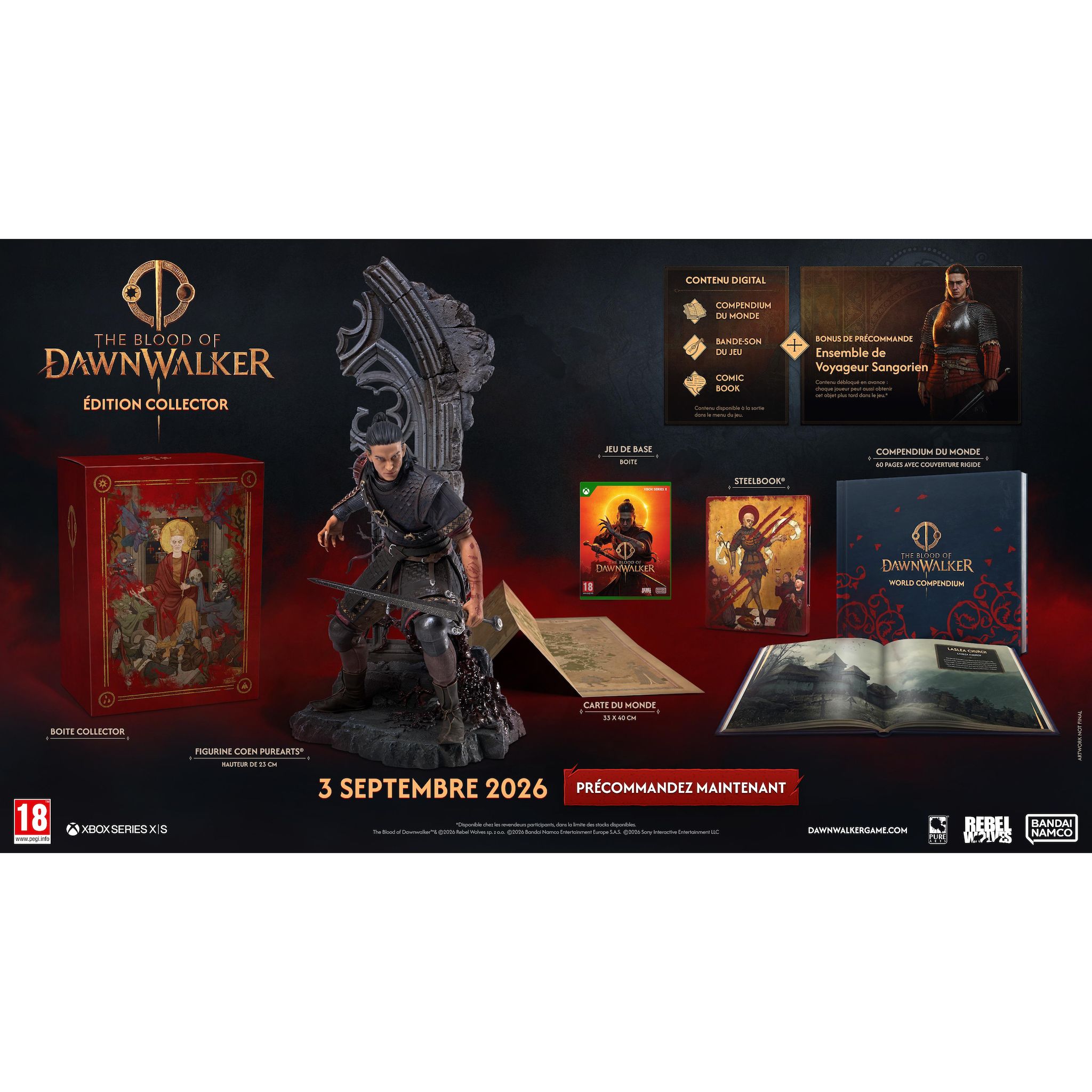 Voir la diapositive 2 : The Blood Of Dawnwalker Collector Edition Xbox Series X