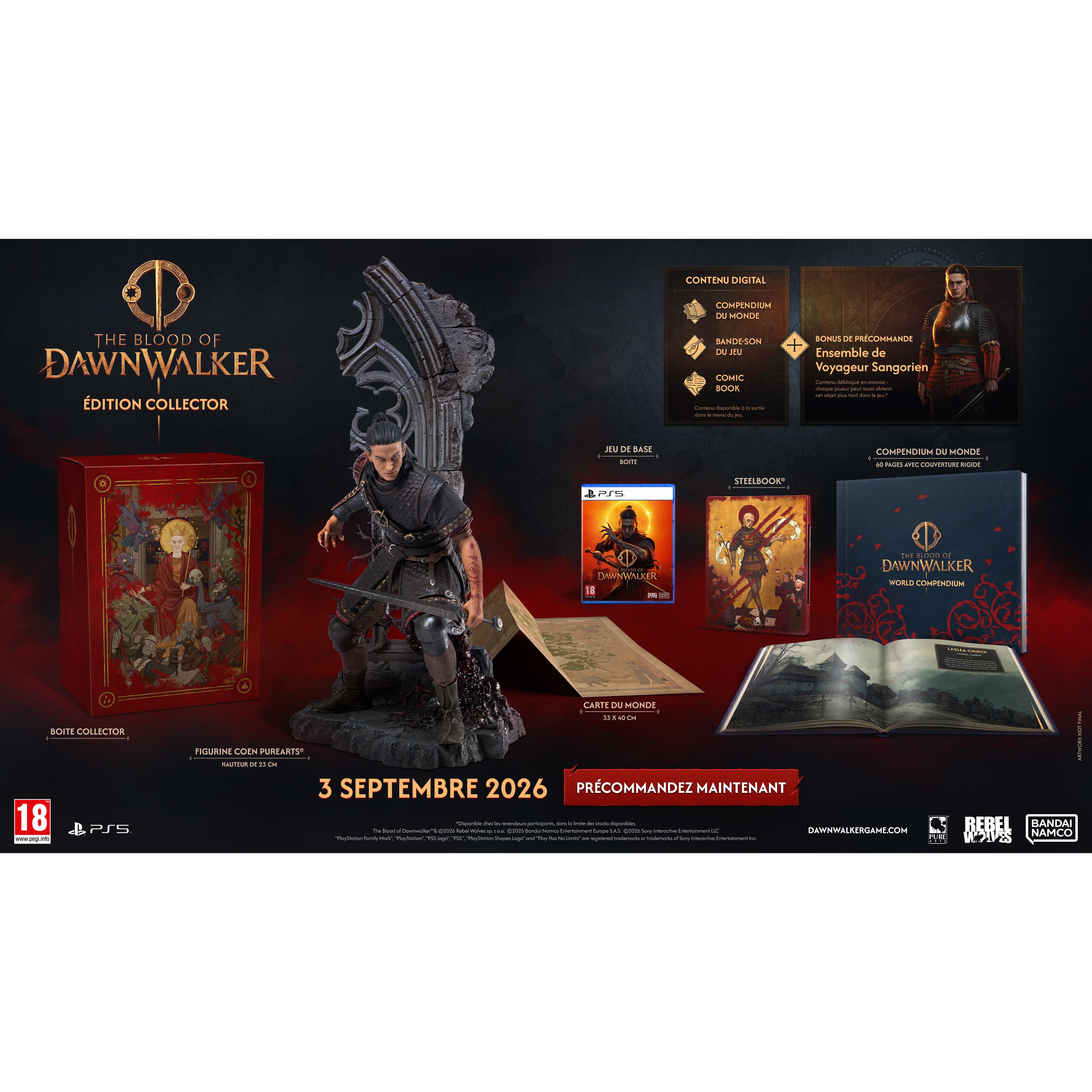 Voir la diapositive 2 : The Blood Of Dawnwalker Collector Edition PS5