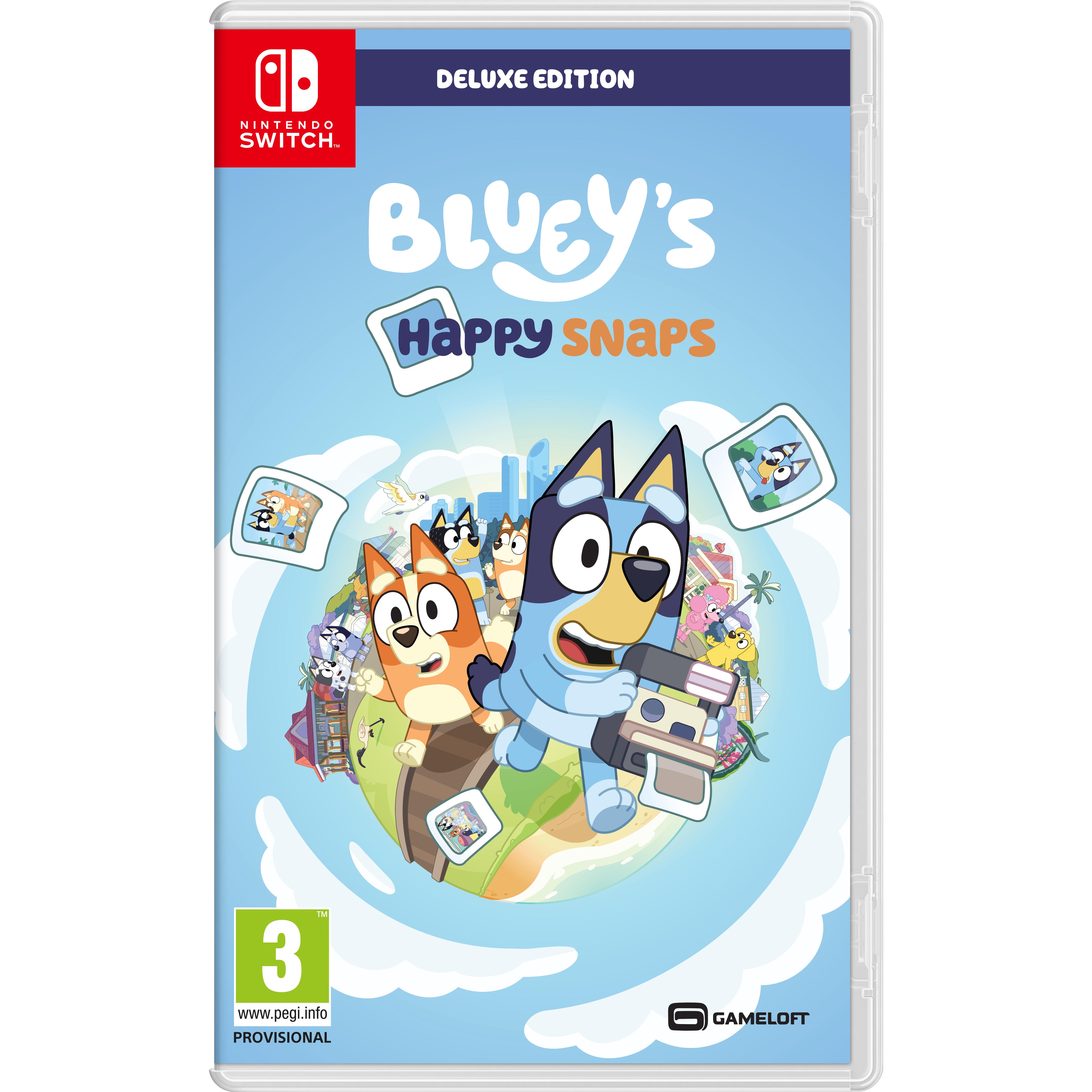 Voir la diapositive 1 : BANDAI NAMCO ENT Bluey's Happy Snaps - Day One Deluxe Nintendo Switch