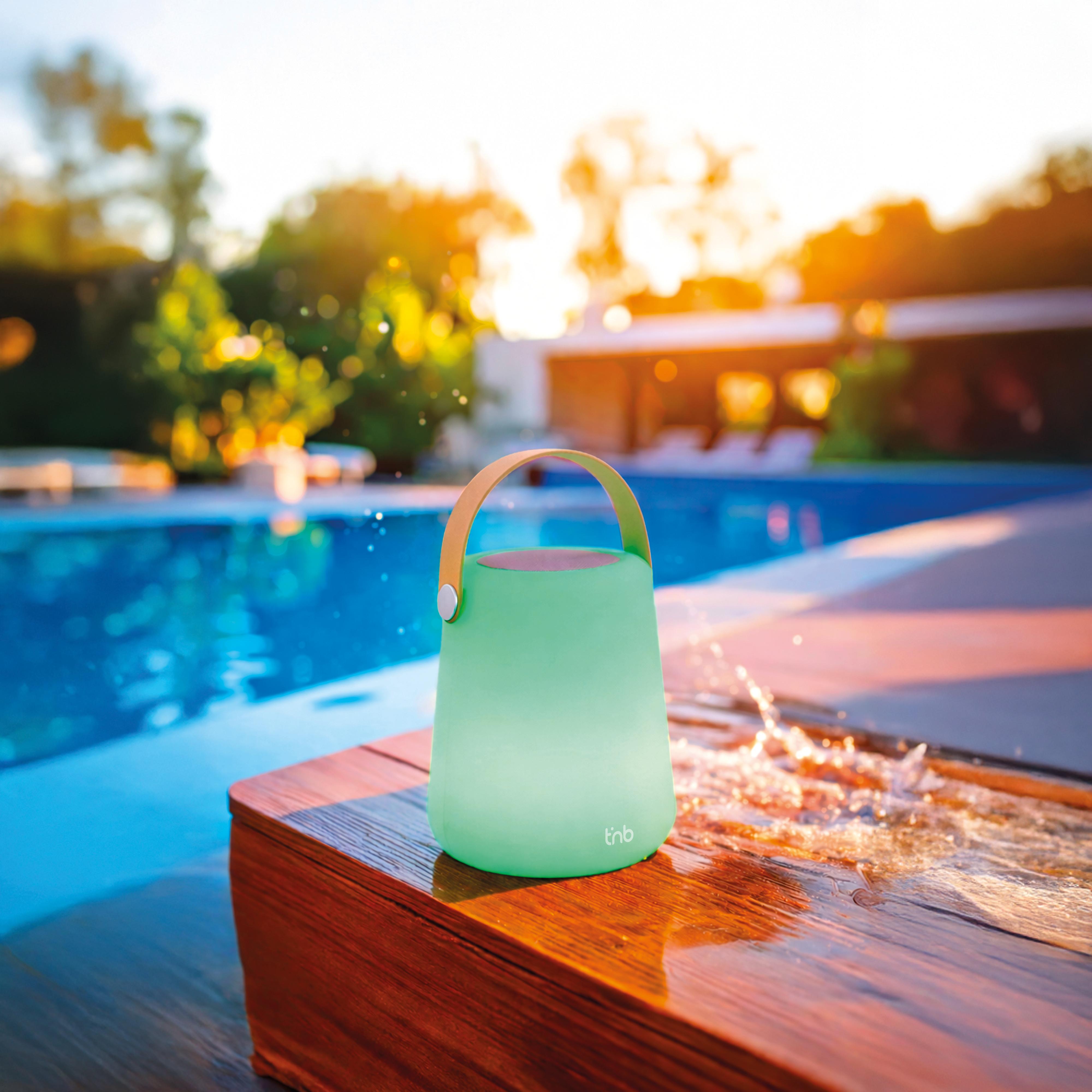 Voir la diapositive 13 : TNB Enceinte Portable Vibes Bluetooth lumineuse - Blanc