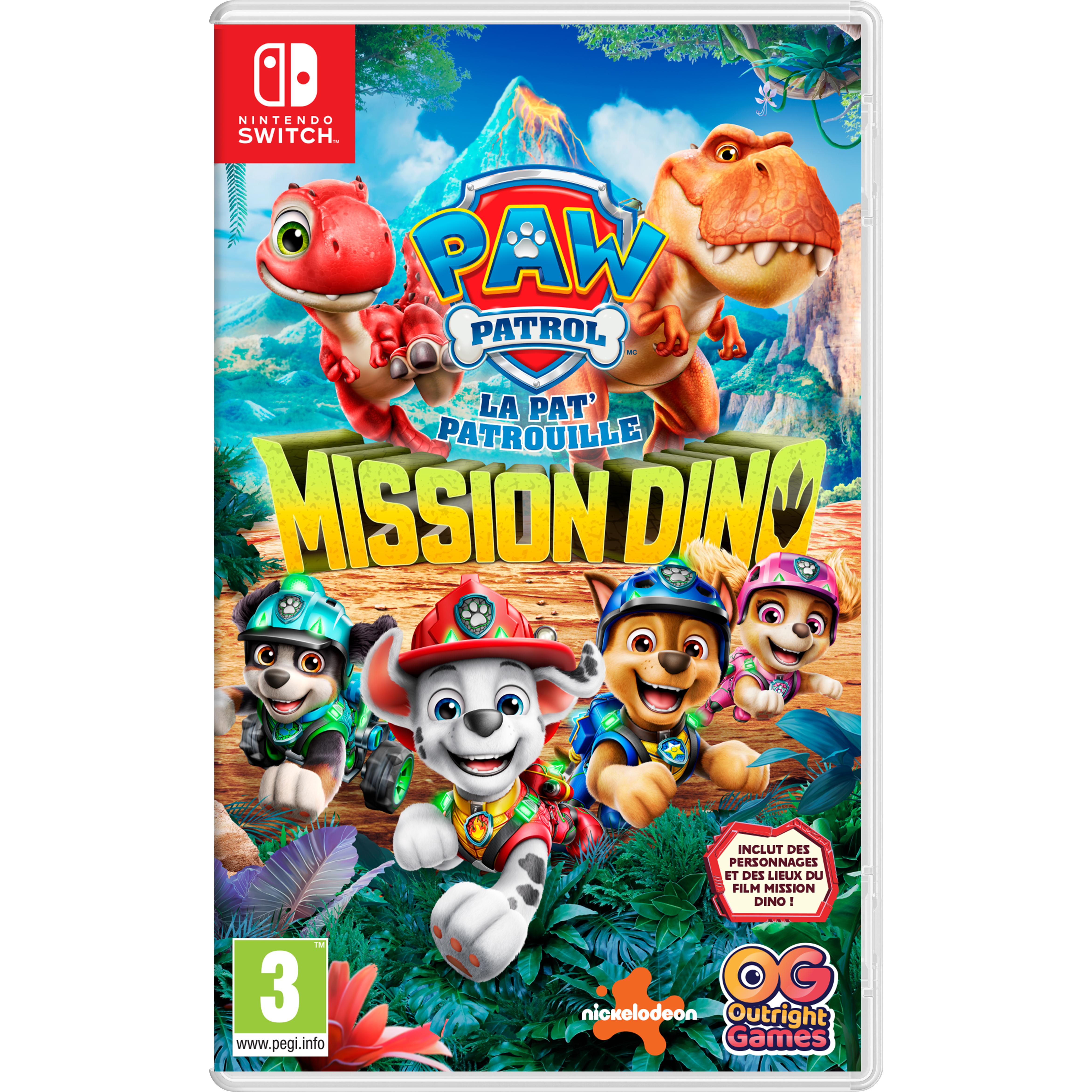 BANDAI NAMCO ENT Paw Patrol la Pat'Patrouilleᴹᶜ : Mission Dino Nintendo Switch