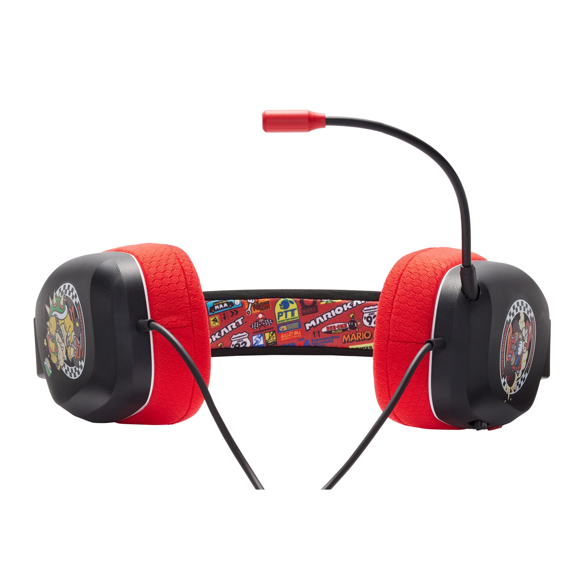 Voir la diapositive 3 : PowerA Casque Stéréo Filaire Mario Kart Nintendo Switch