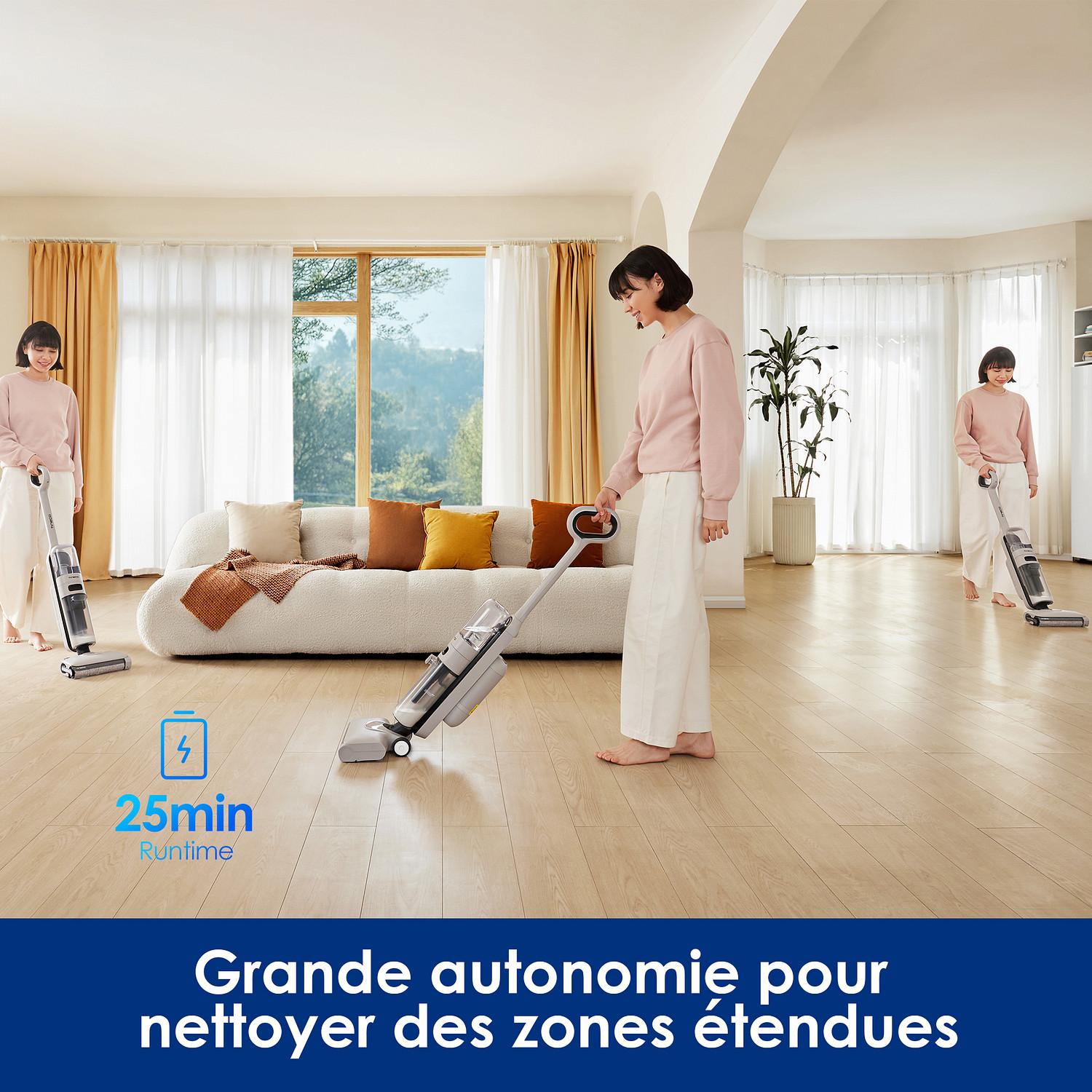 Voir la diapositive 4 : TINECO Aspirateur balai laveur Y2 LITE - Gris