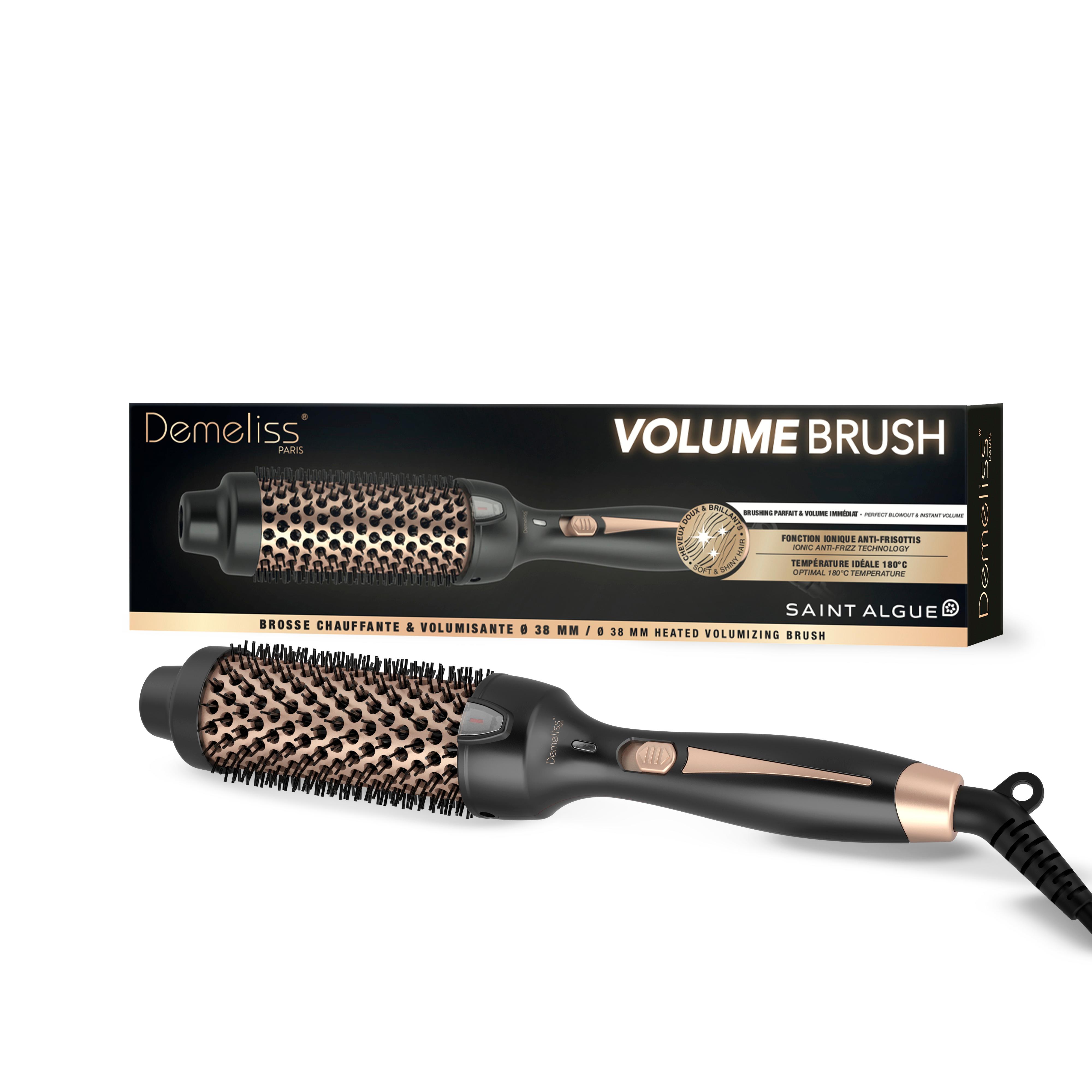 DEMELISS Brosse chauffante 21820 - Noir