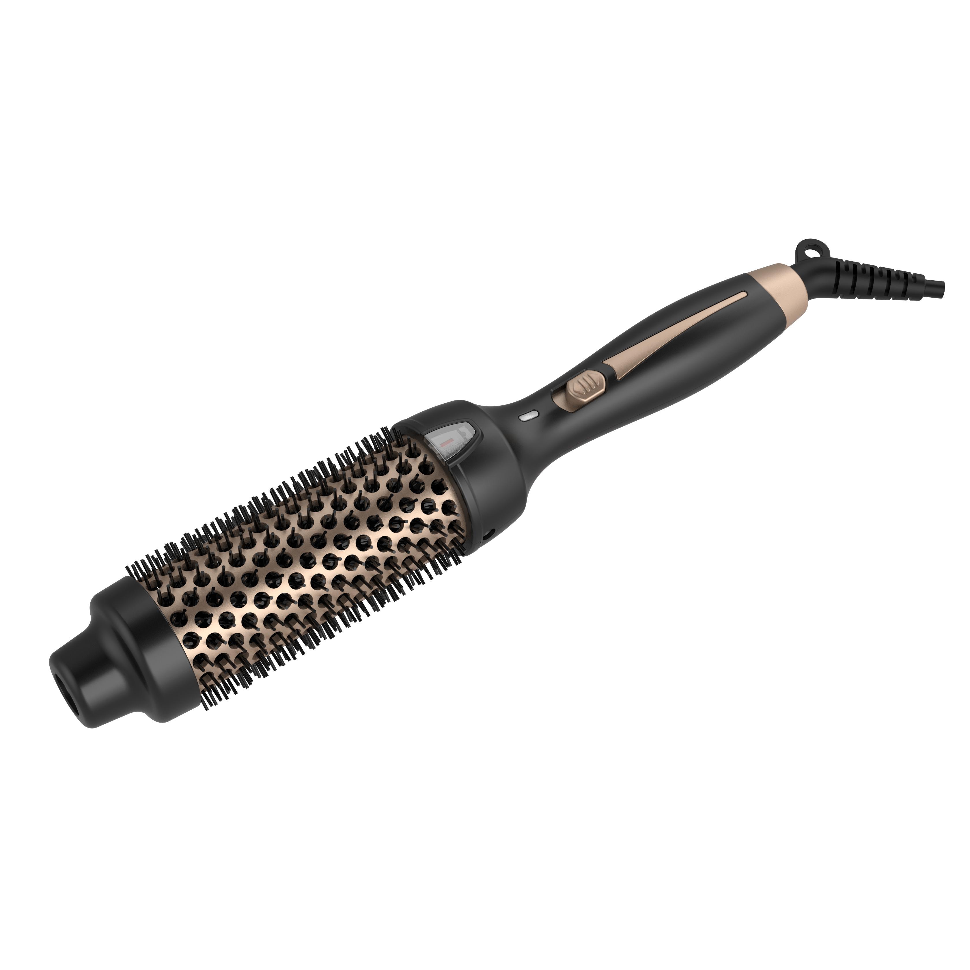 Voir la diapositive 2 : DEMELISS Brosse chauffante 21820 - Noir