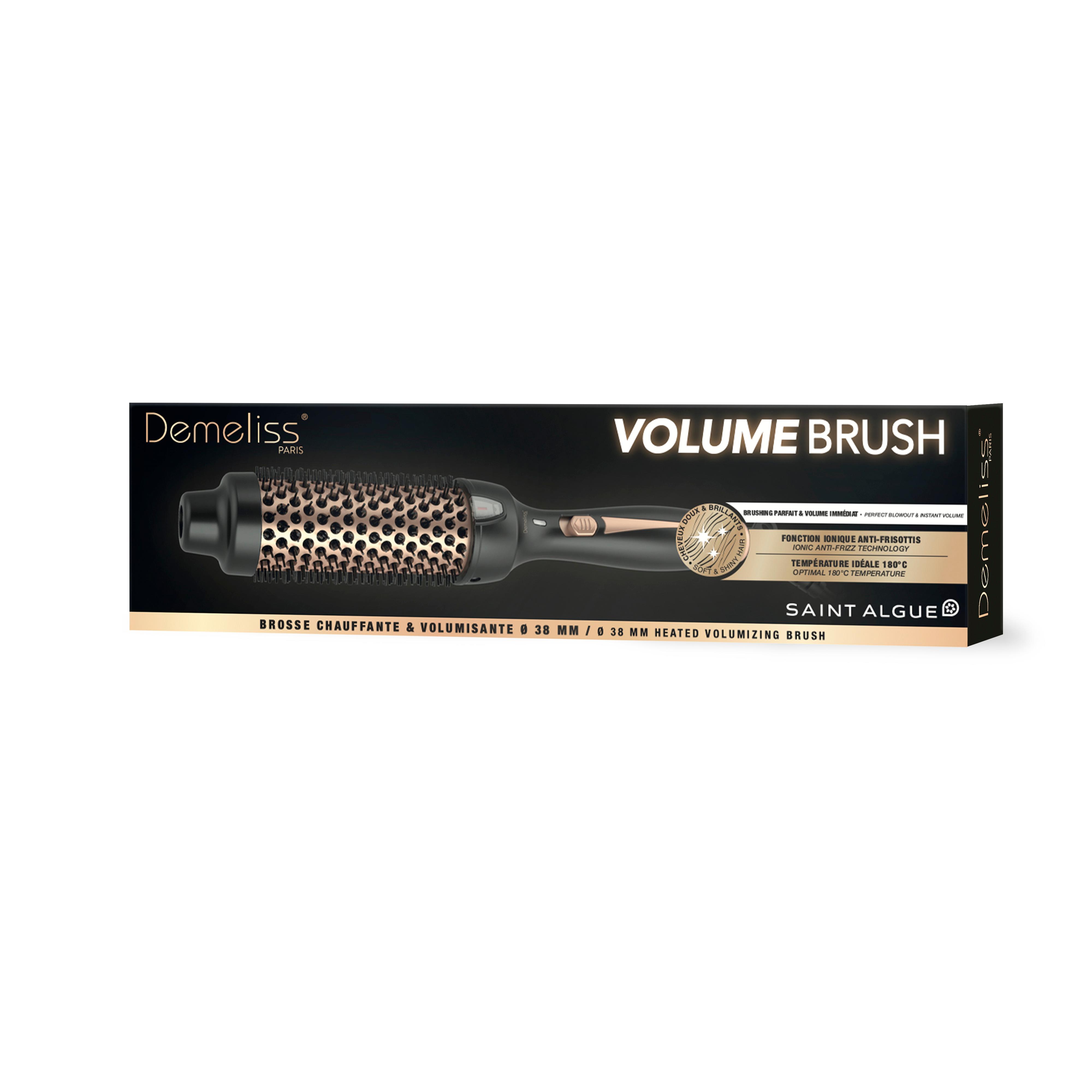 Voir la diapositive 4 : DEMELISS Brosse chauffante 21820 - Noir