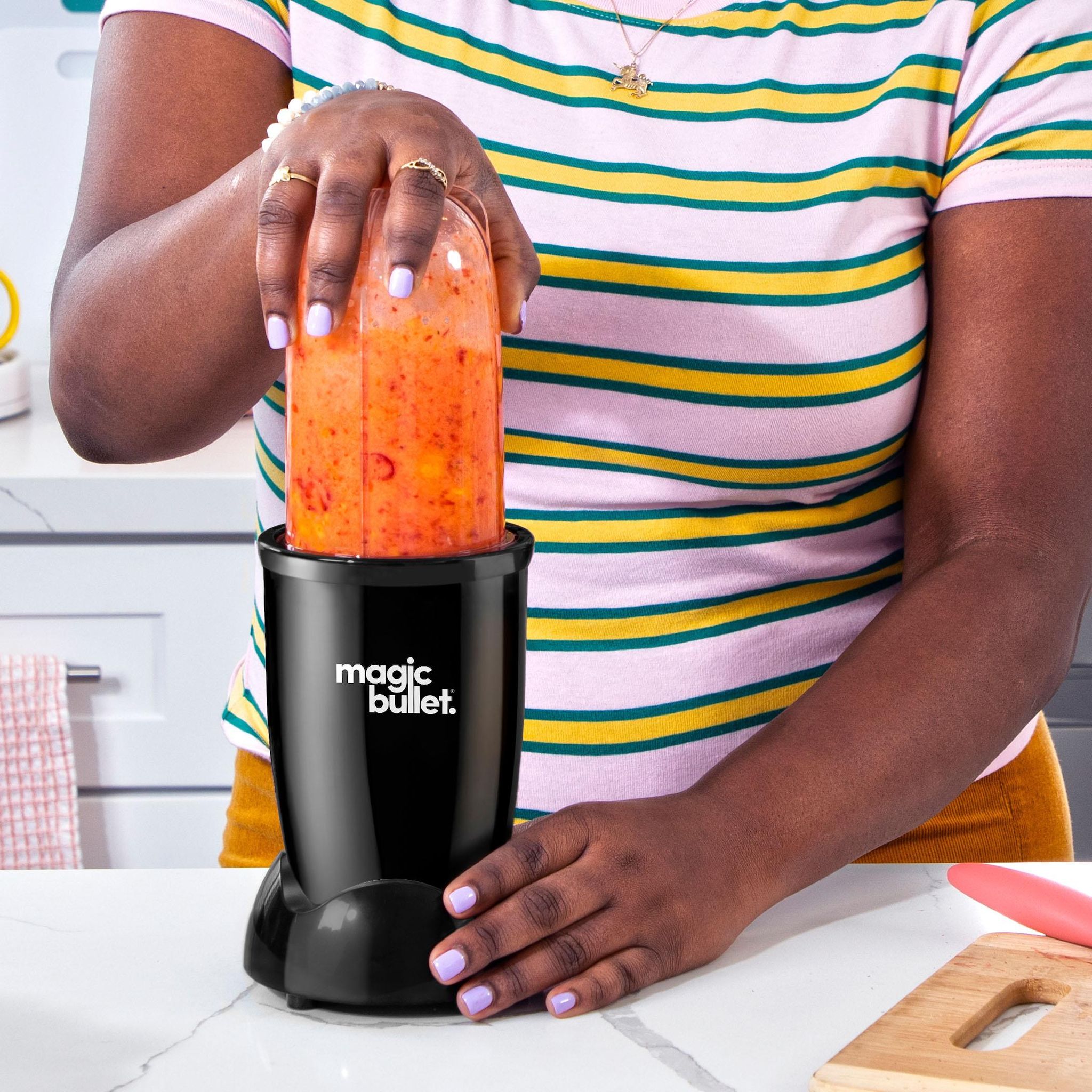Voir la diapositive 5 : NUTRIBULLET Mini blender MBR04B - Noir