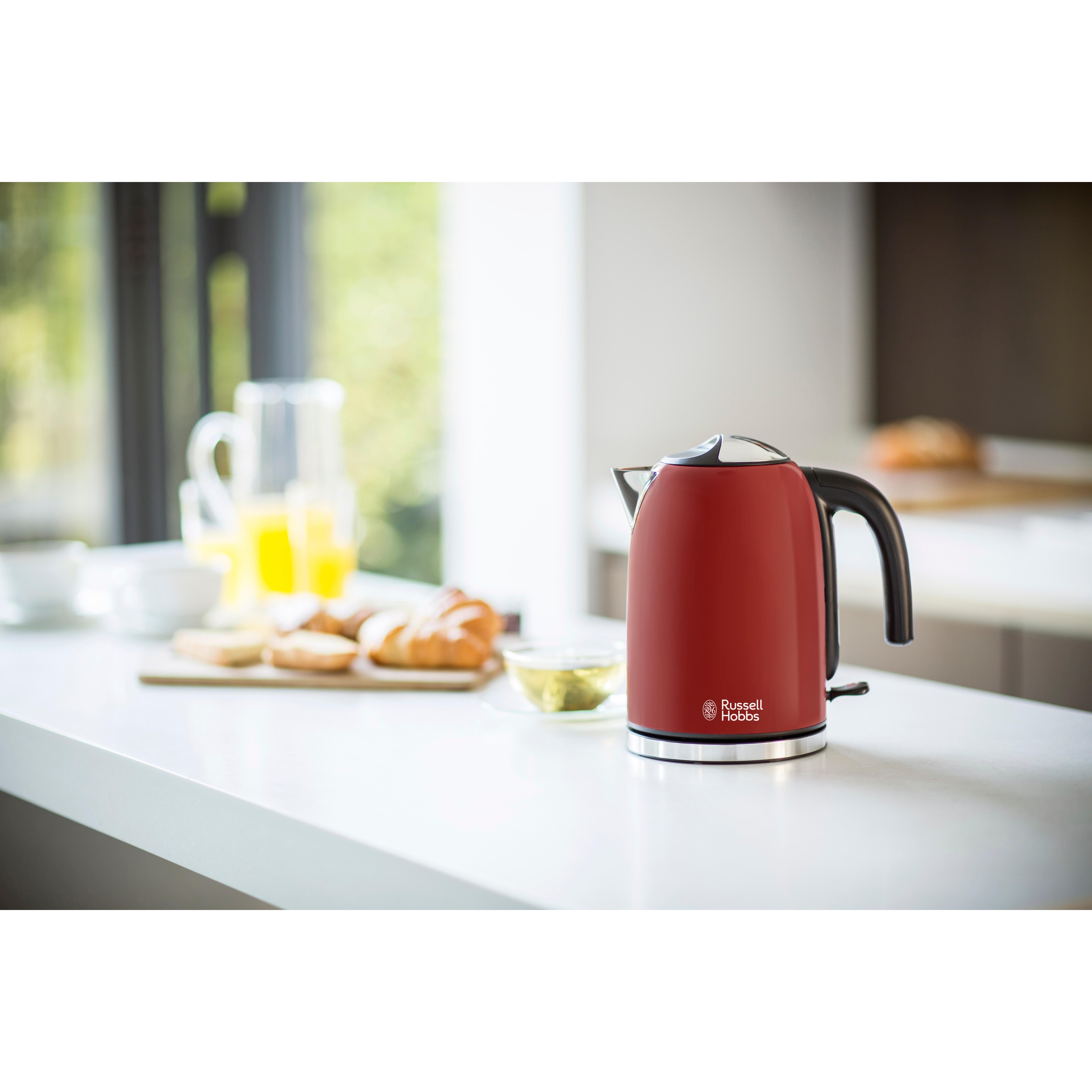 Voir la diapositive 2 : RUSSELL HOBBS Bouilloire électrique 20412-70 - Rouge