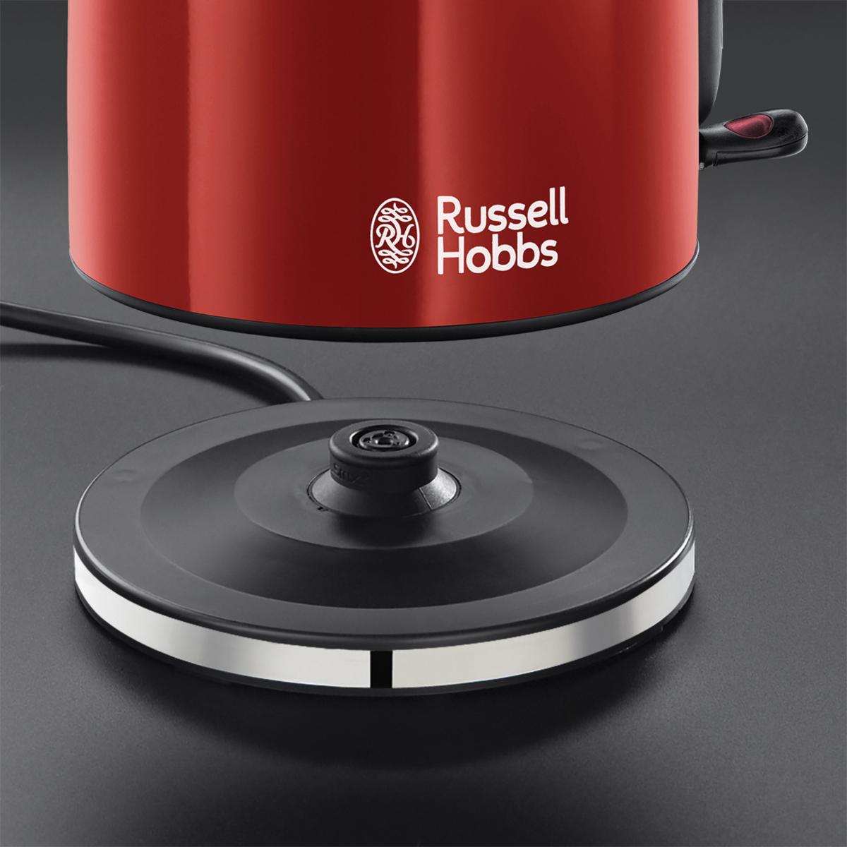 Voir la diapositive 8 : RUSSELL HOBBS Bouilloire électrique 20412-70 - Rouge
