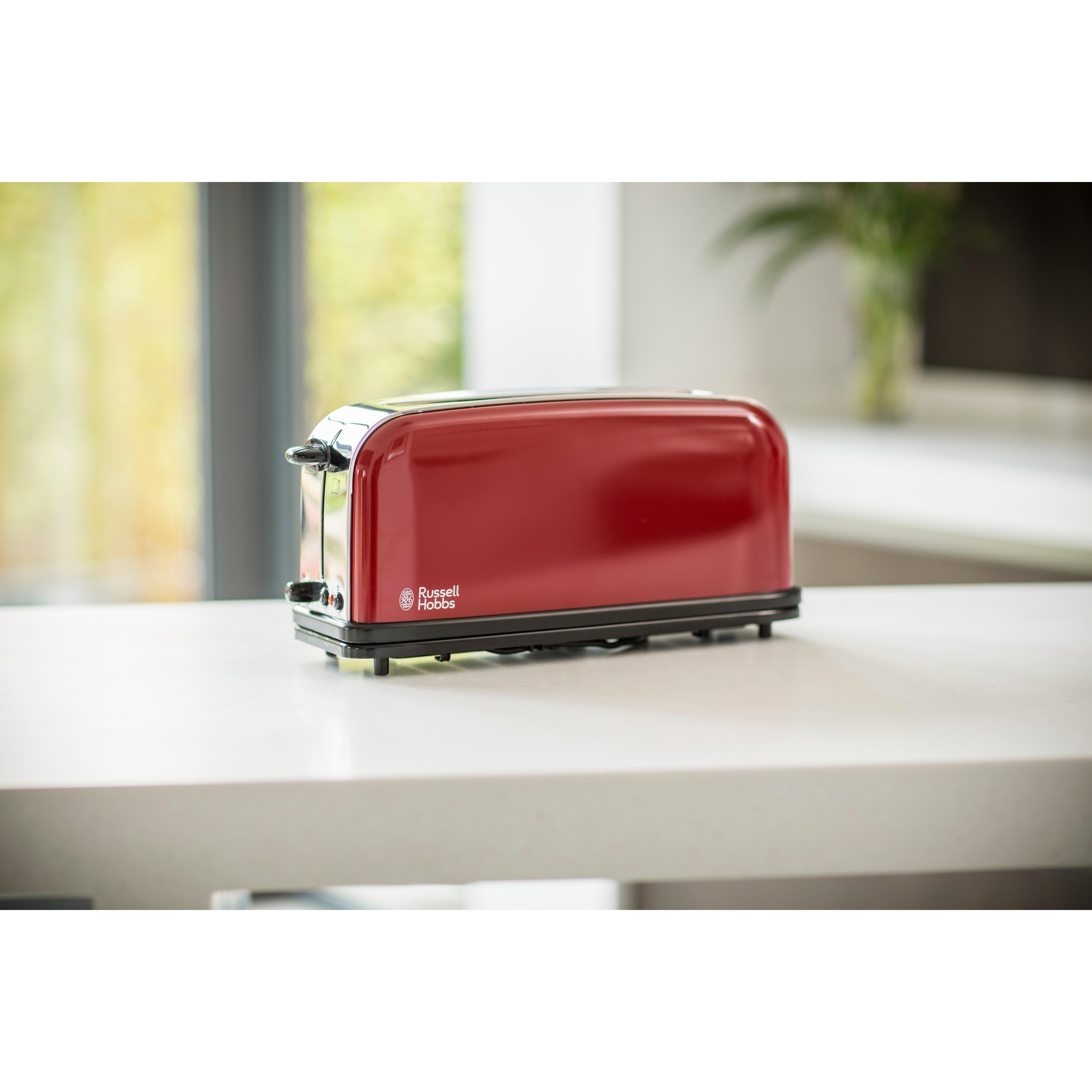 Voir la diapositive 3 : RUSSELL HOBBS Grille pain 21391-56 - Rouge