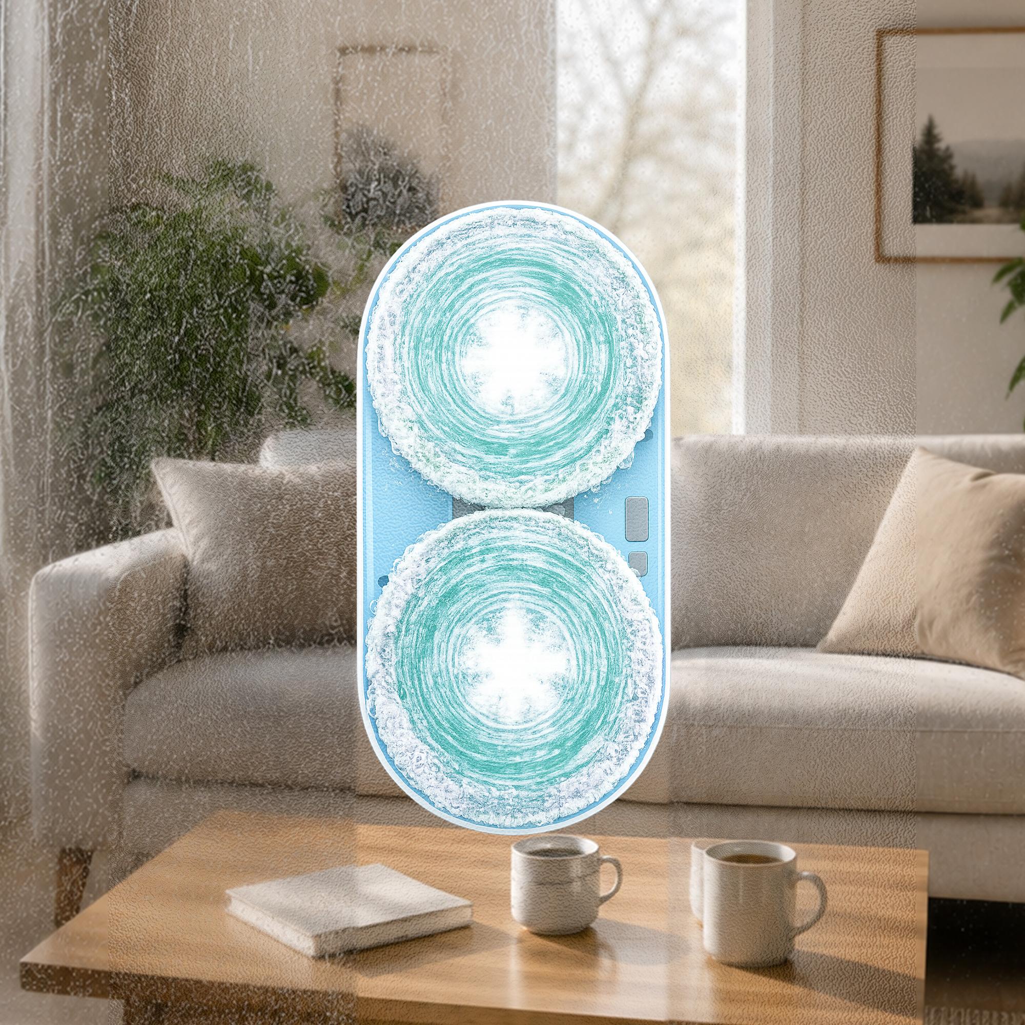 Voir la diapositive 5 : VORTEX Robot lave-vitre GLASS DOW2 - Blanc