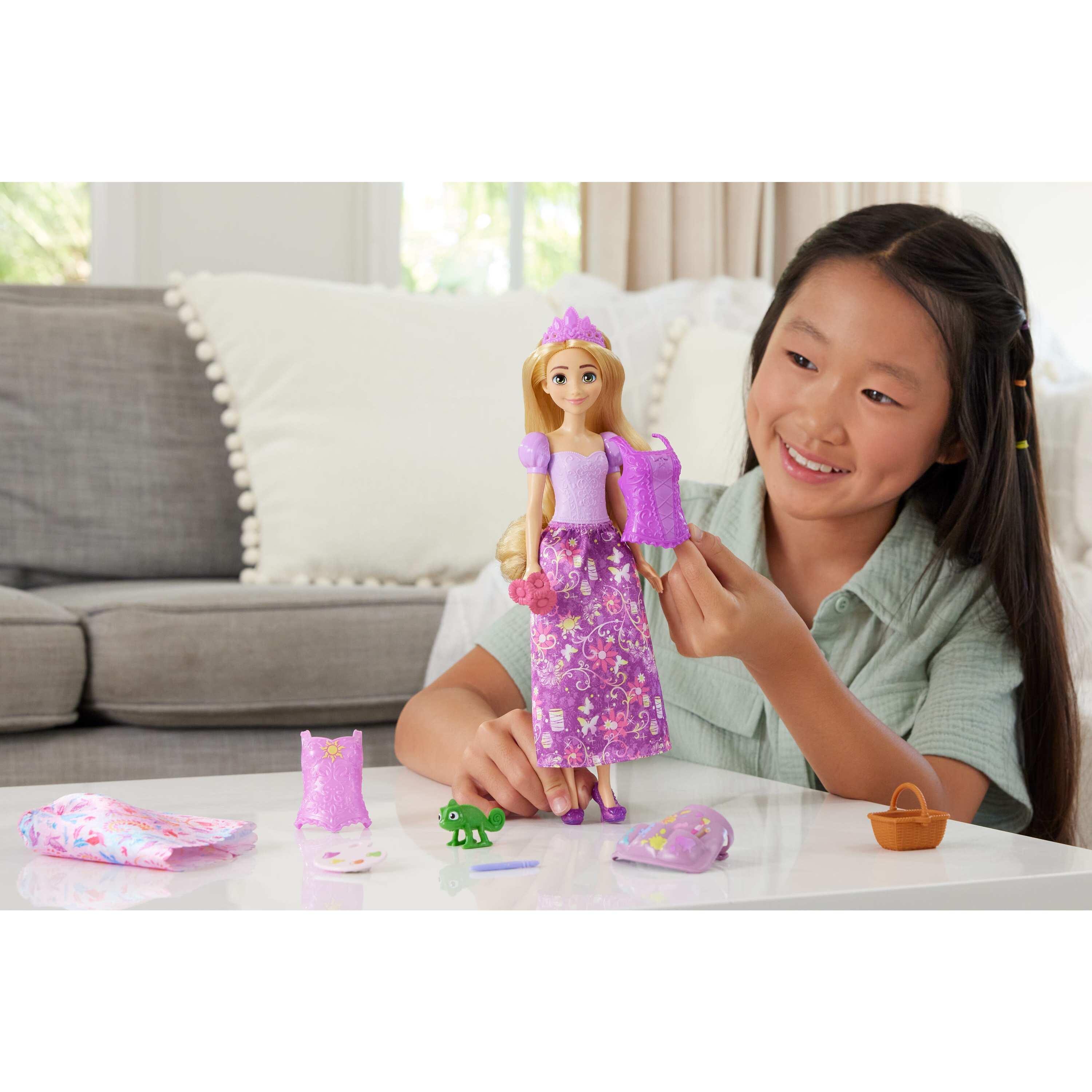 Voir la diapositive 4 : MATTEL Poupée Raiponce Pique Nique