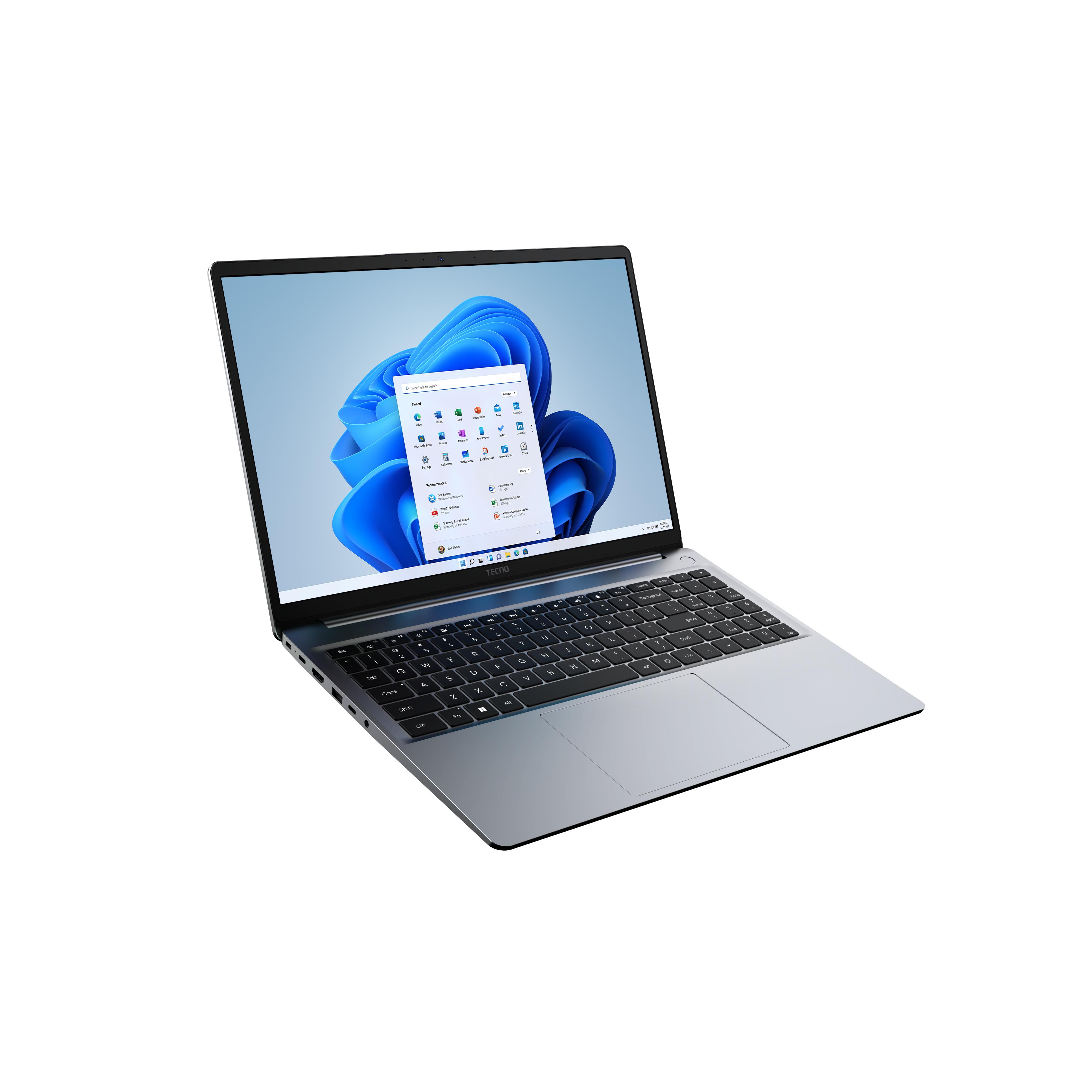 TECNO Ordinateur Portable MegaBook 16 pouces K16SAA Intel i9 512Go