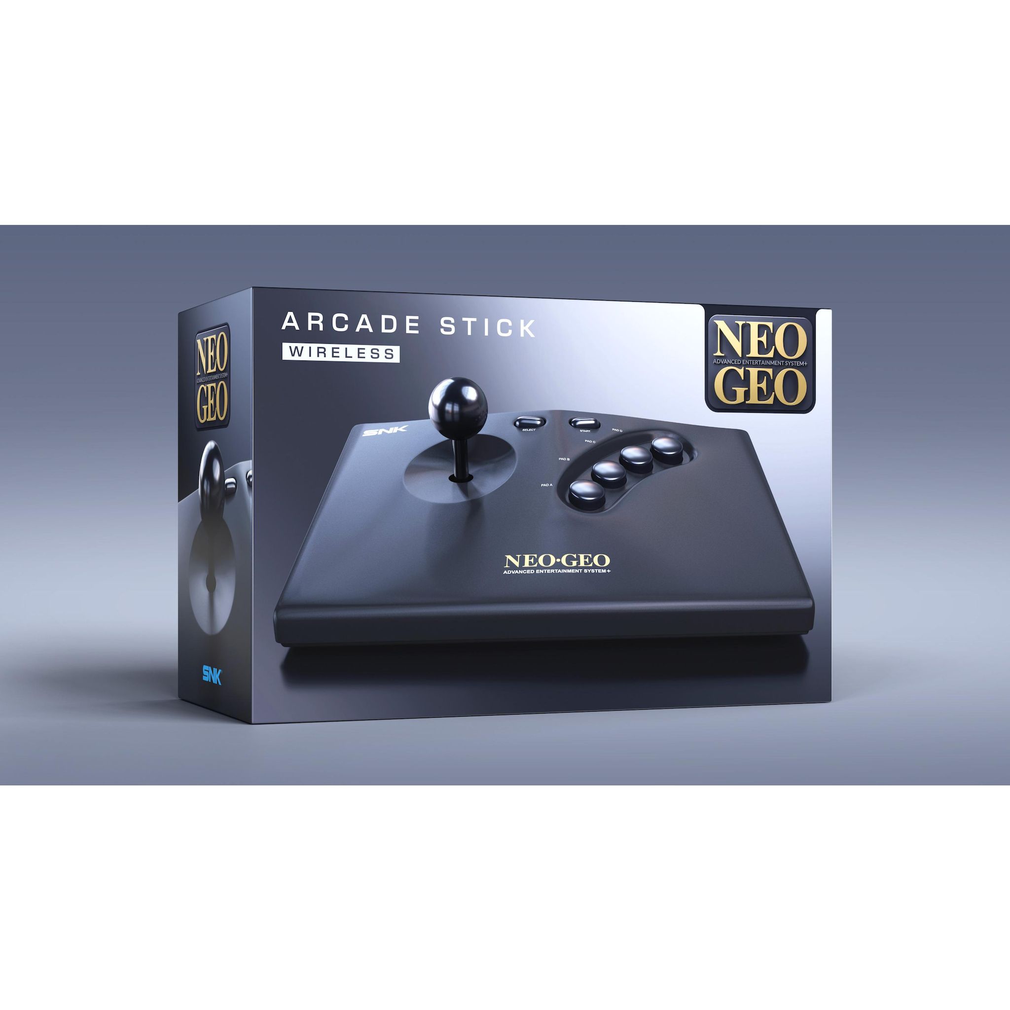 Console Rétrogaming Arcade Stick Neogeo Aes+ Noir