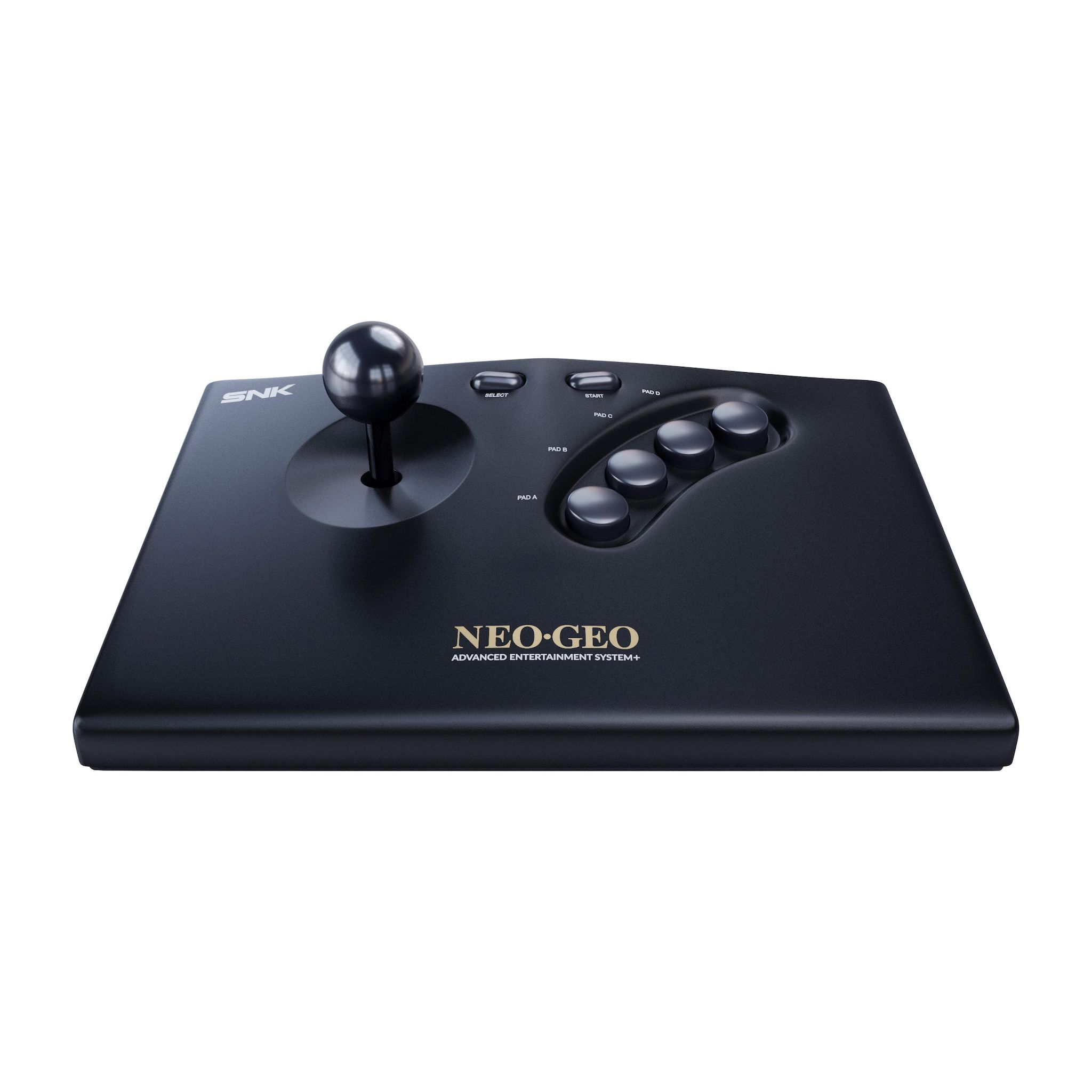 Voir la diapositive 3 : Console Rétrogaming Arcade Stick Neogeo Aes+ Noir